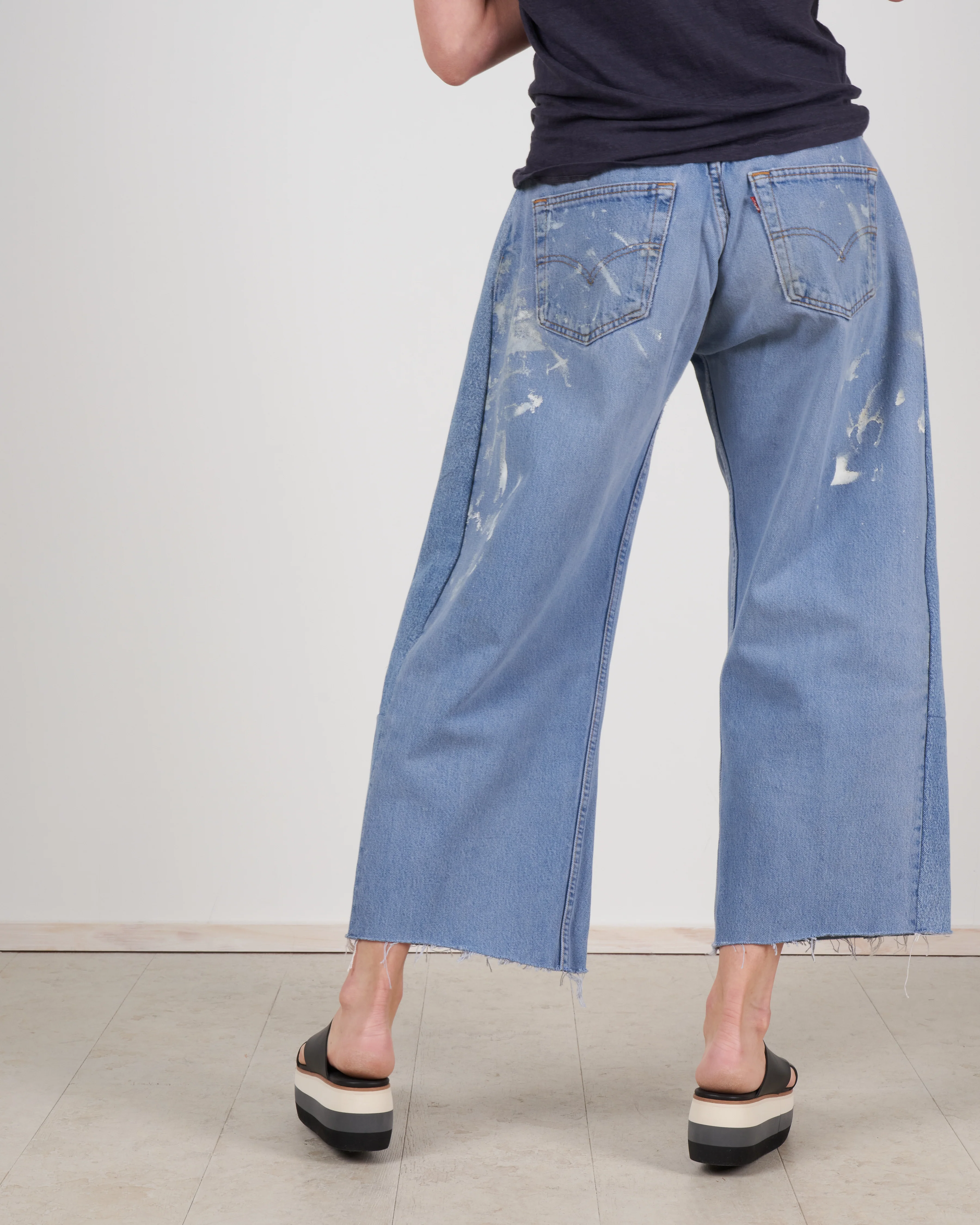 vintage lasso jean - faded indigo - Image 4