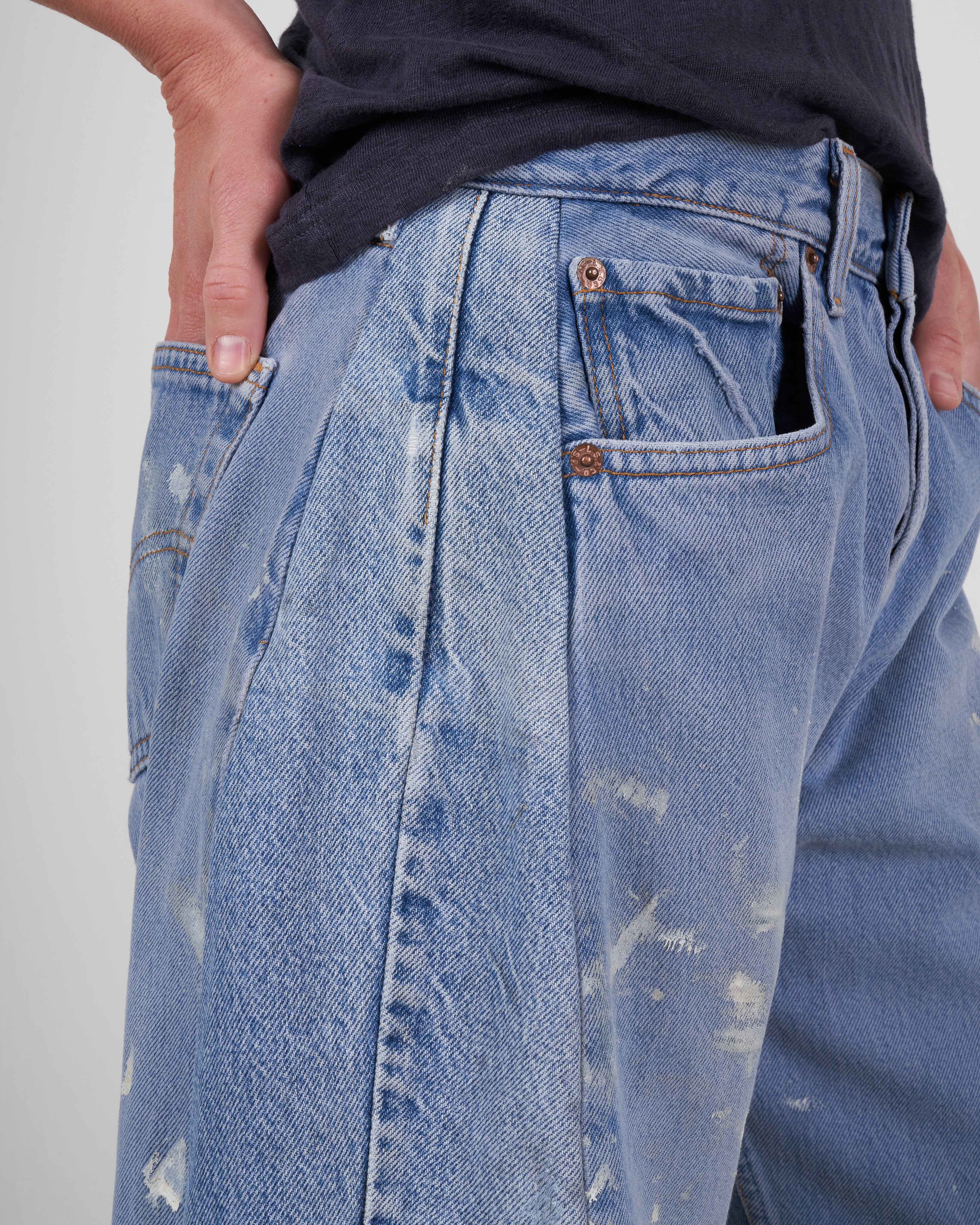 vintage lasso jean - faded indigo - Image 5