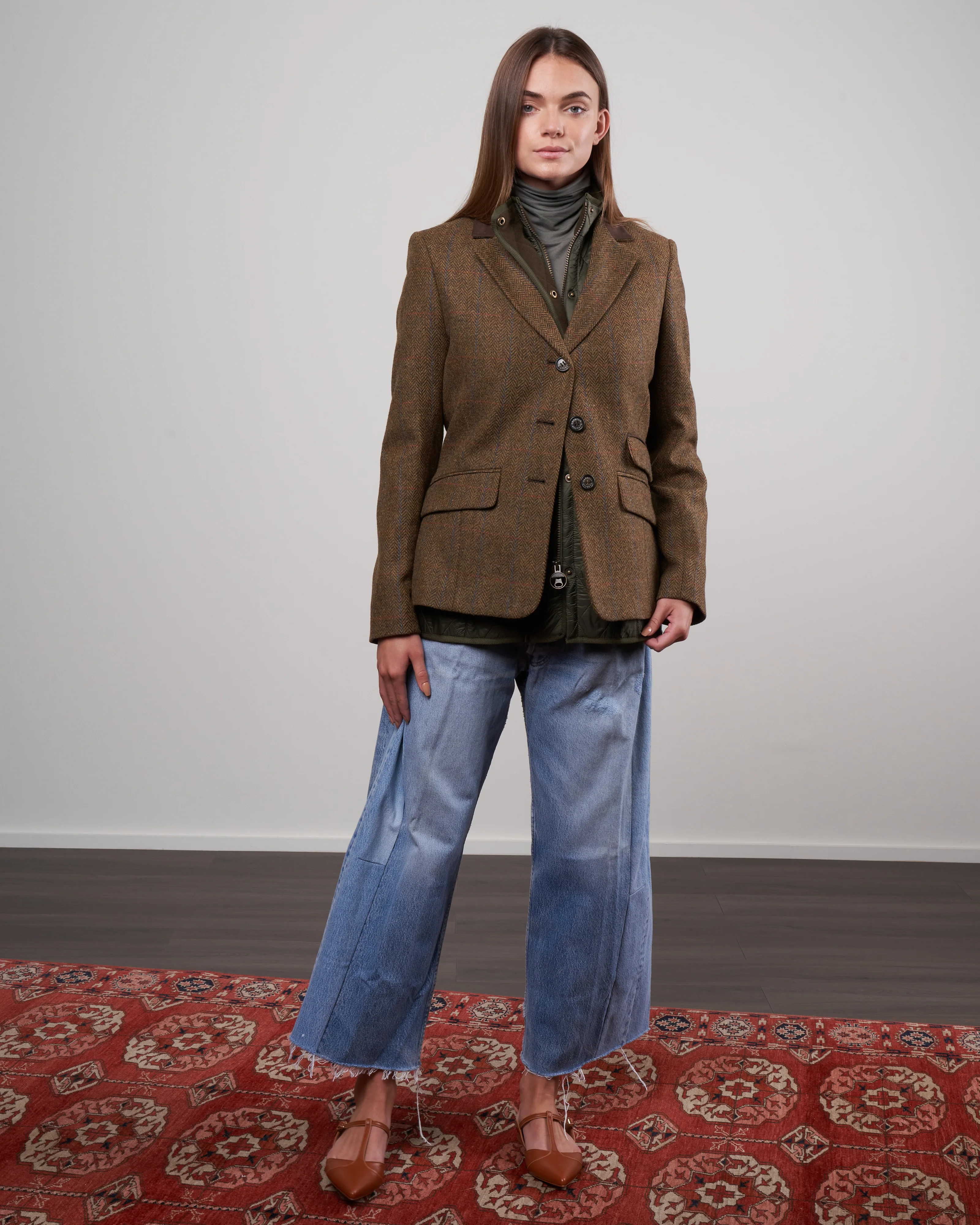 vintage lasso upcycled jeans - one-of-a-kind wash - Image 2