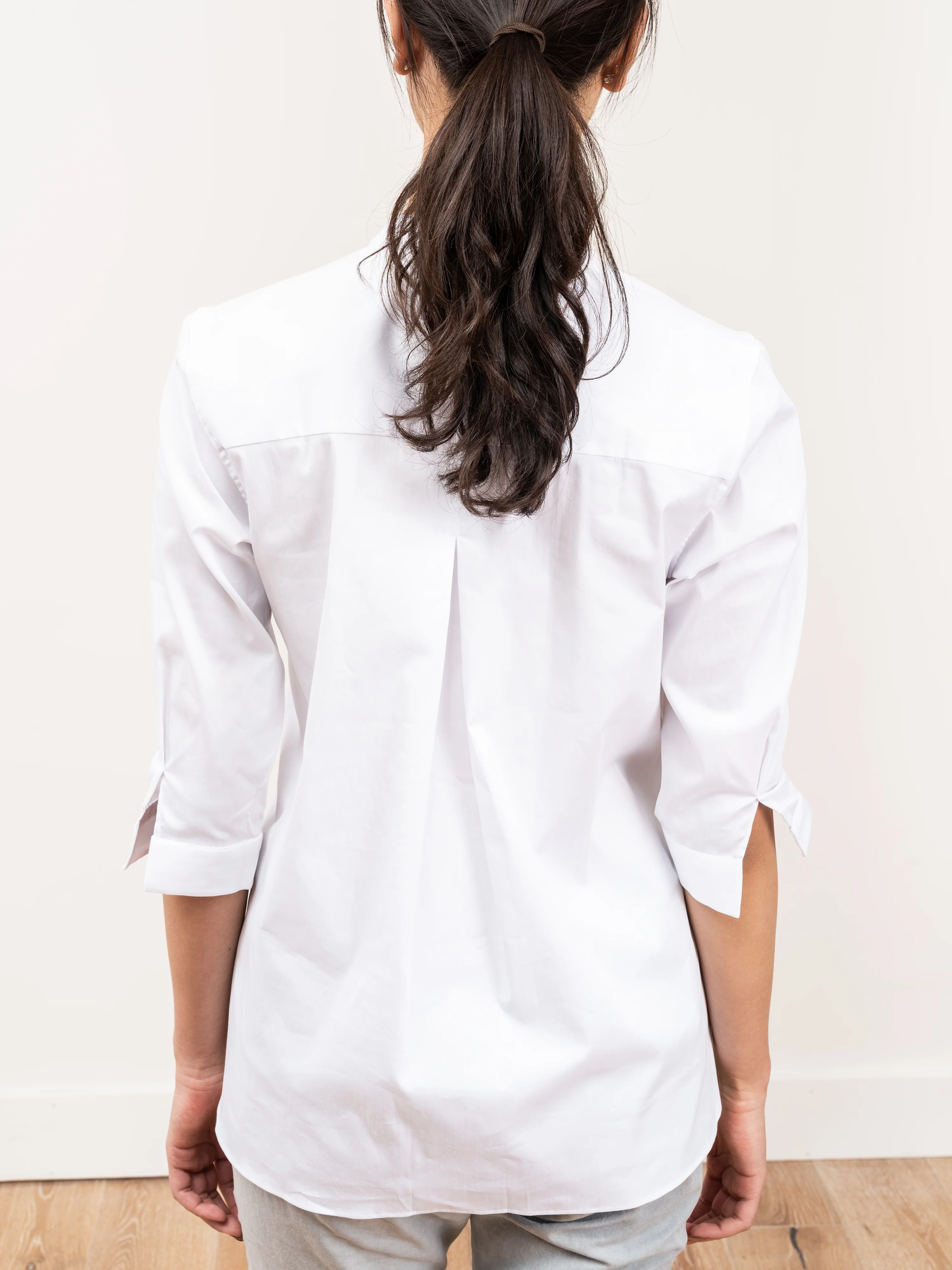 stretch cotton tunic - Image 5
