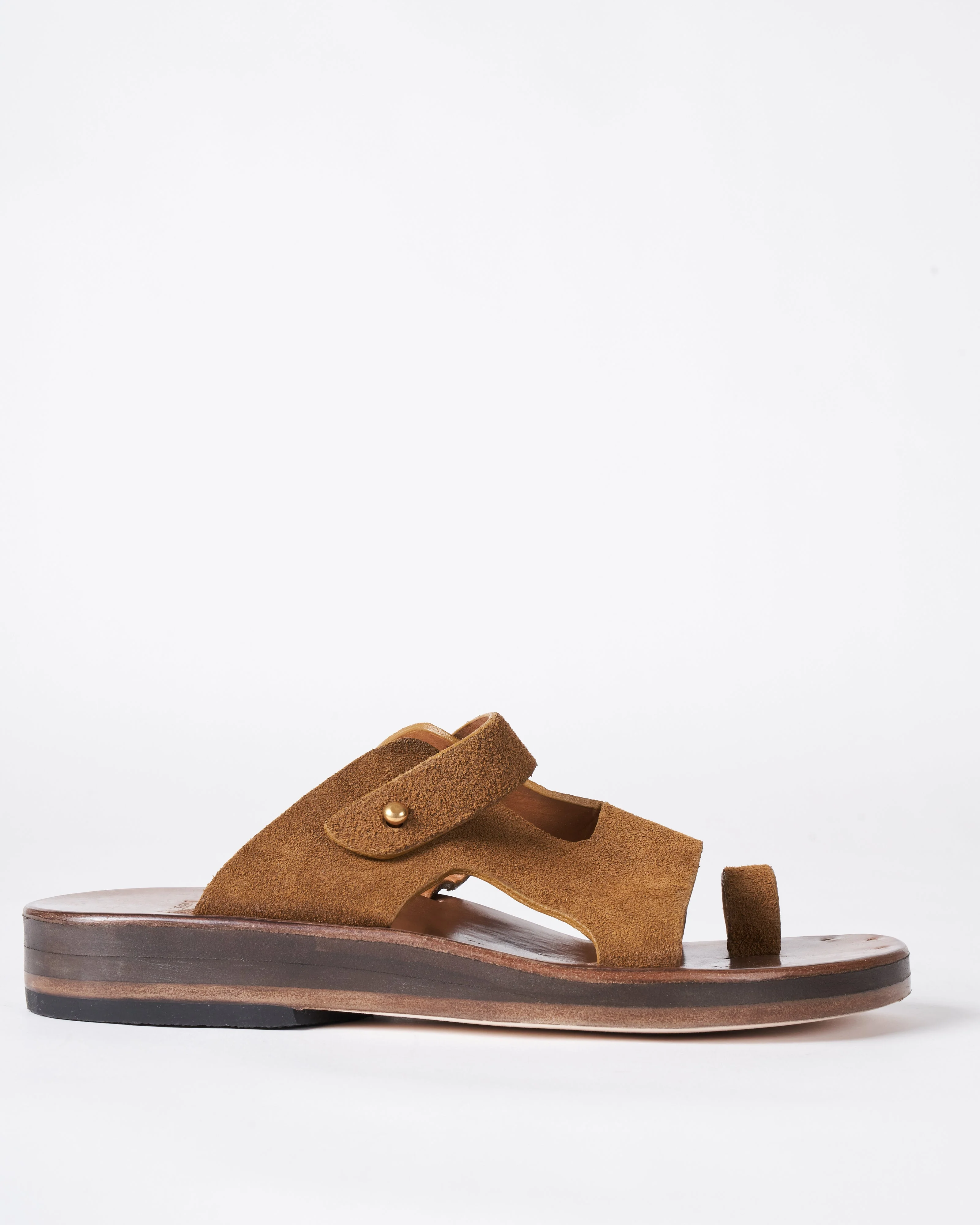 bowie toe ring sandal - desert sand suede - Image 2