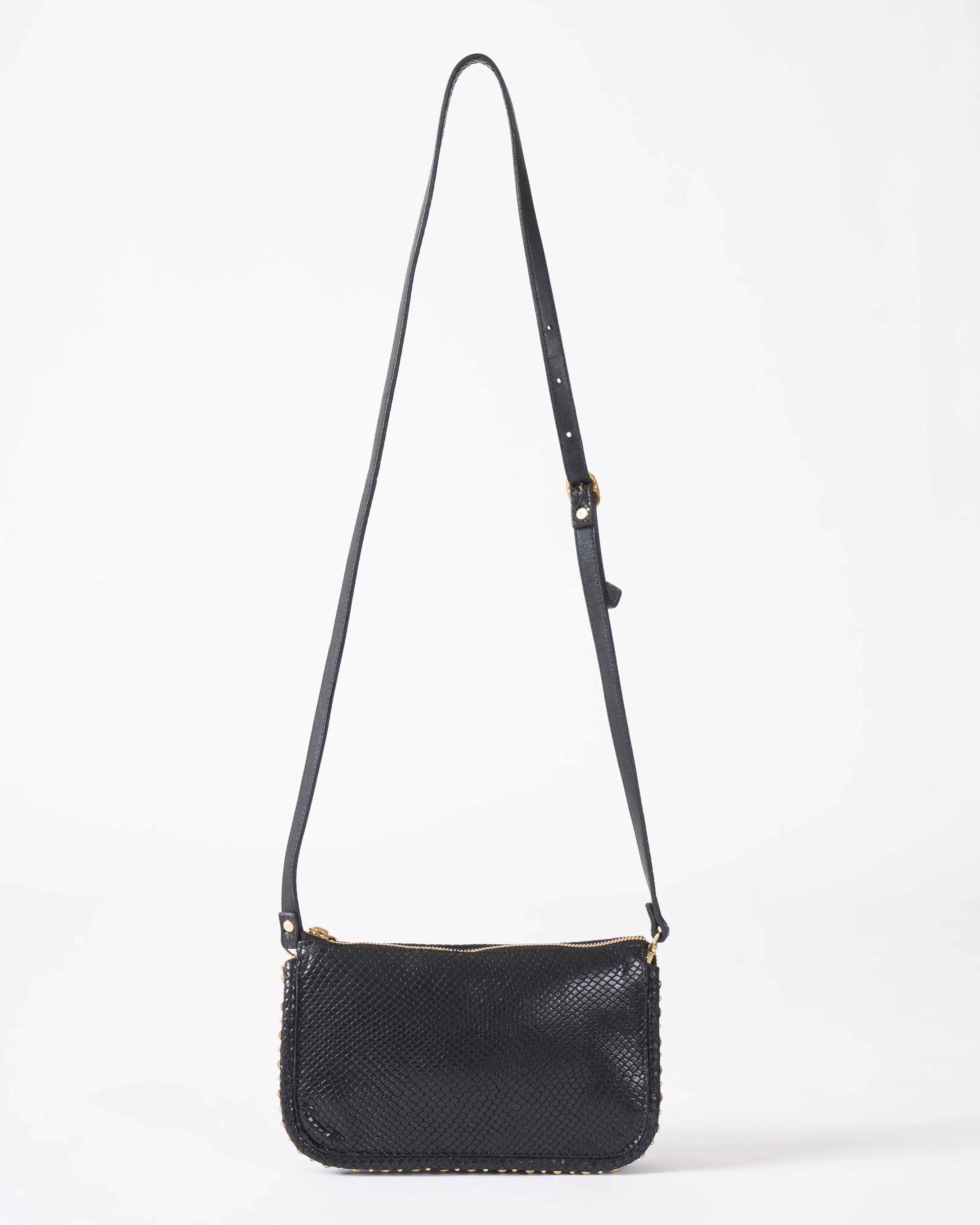 cher crossbody - black lizard - Image 2