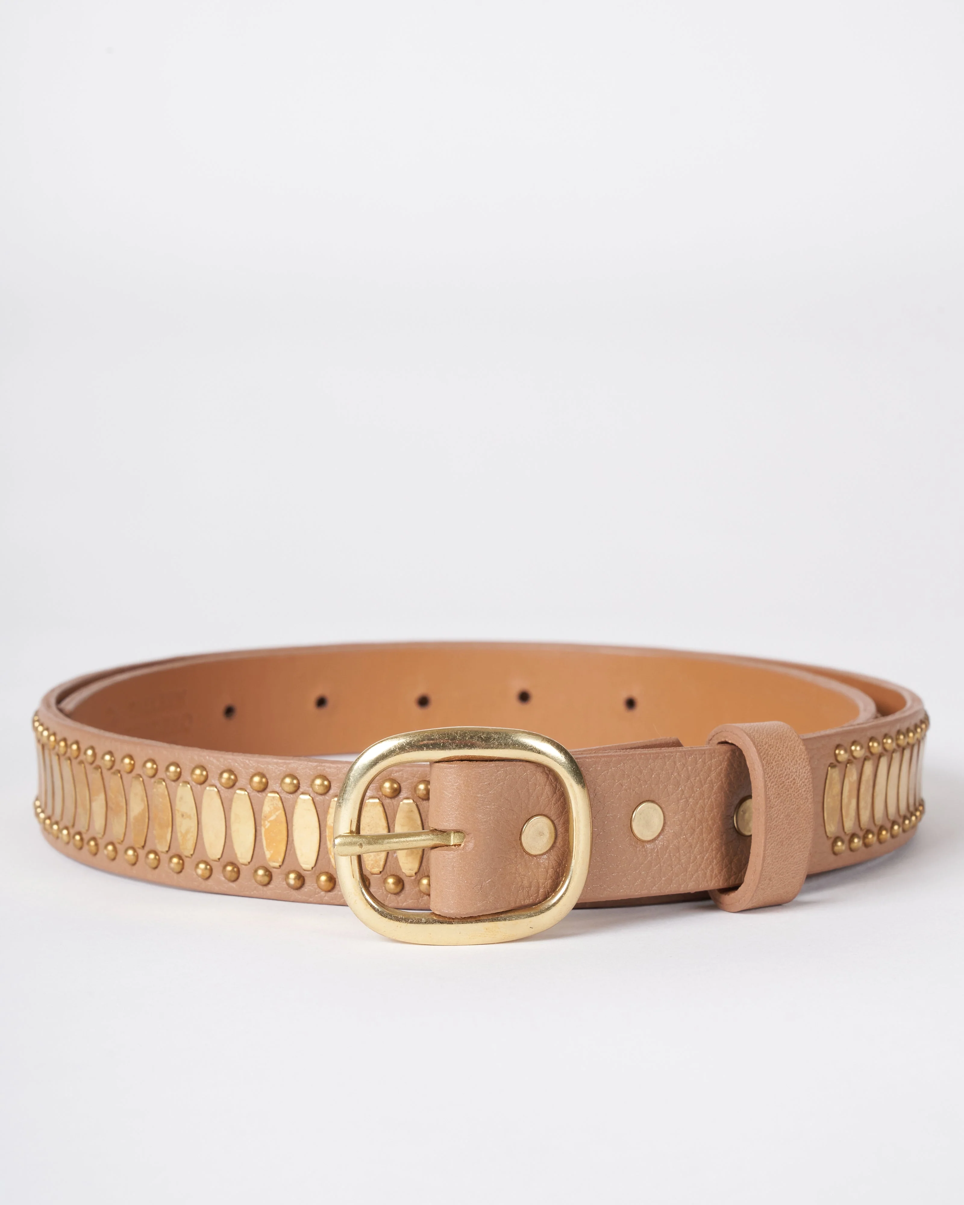 concha belt - natural nappa - Image 2