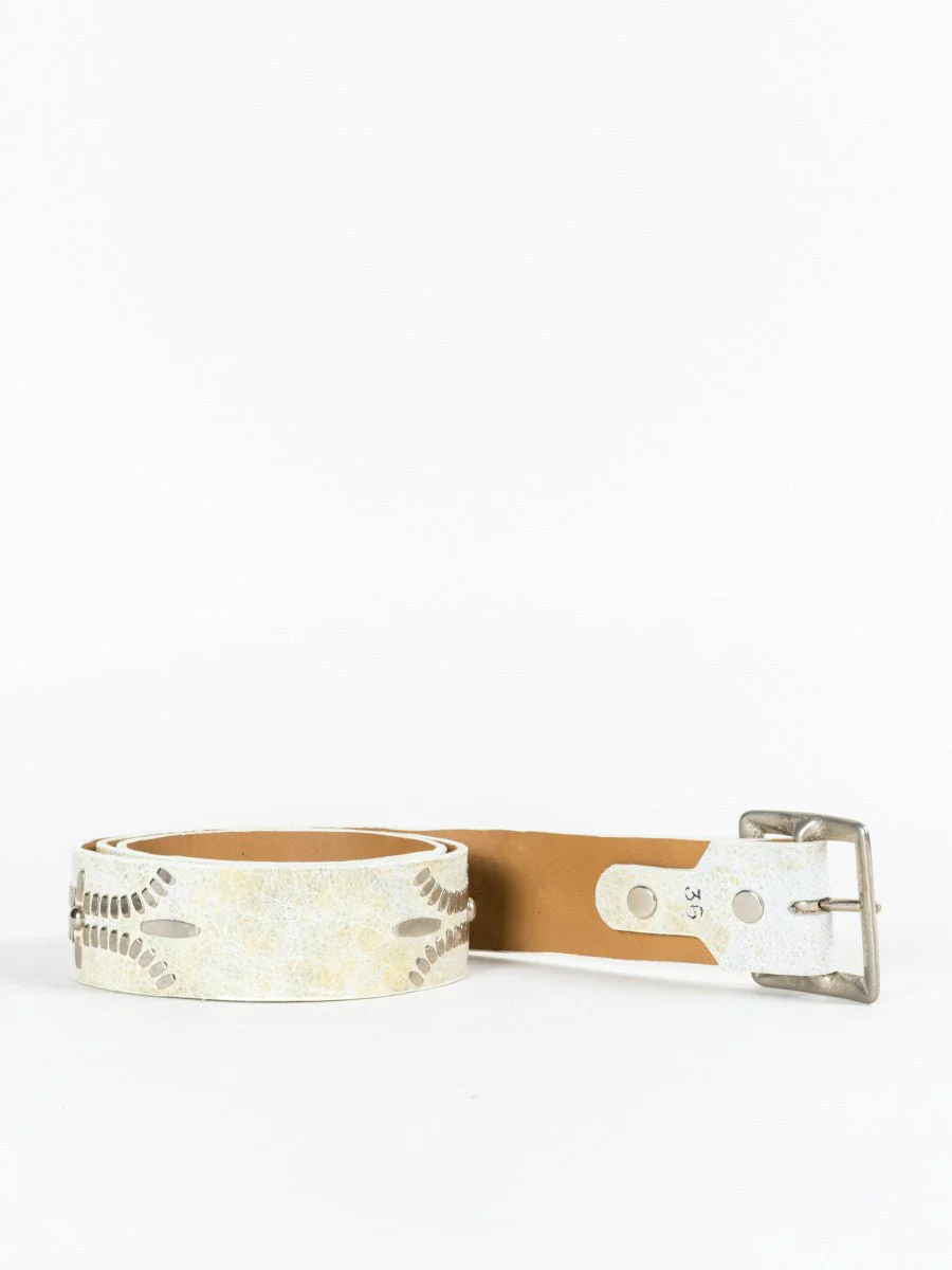 dominic belt - white iguana - Image 3
