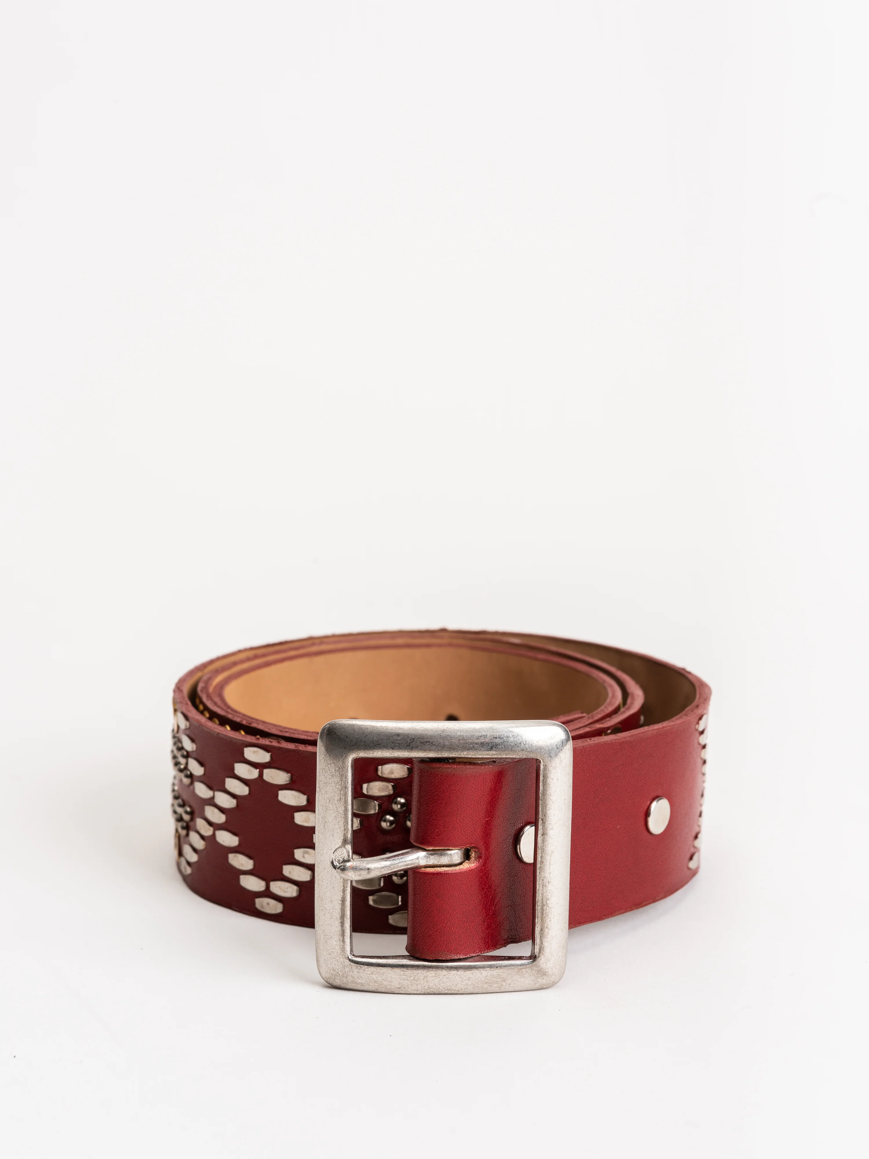 fonda belt - red old fashioned - Image 2