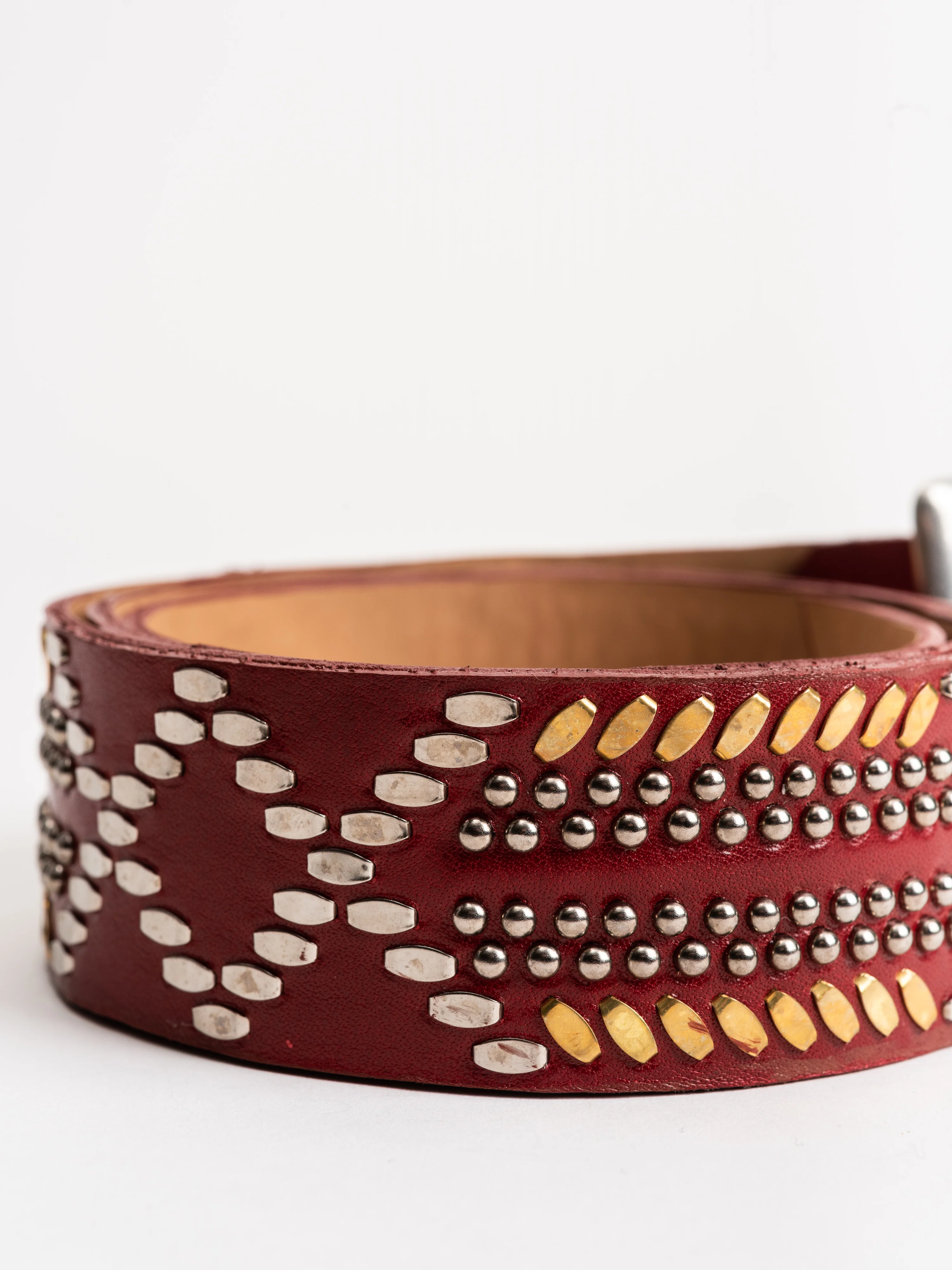 fonda belt - red old fashioned - Image 3