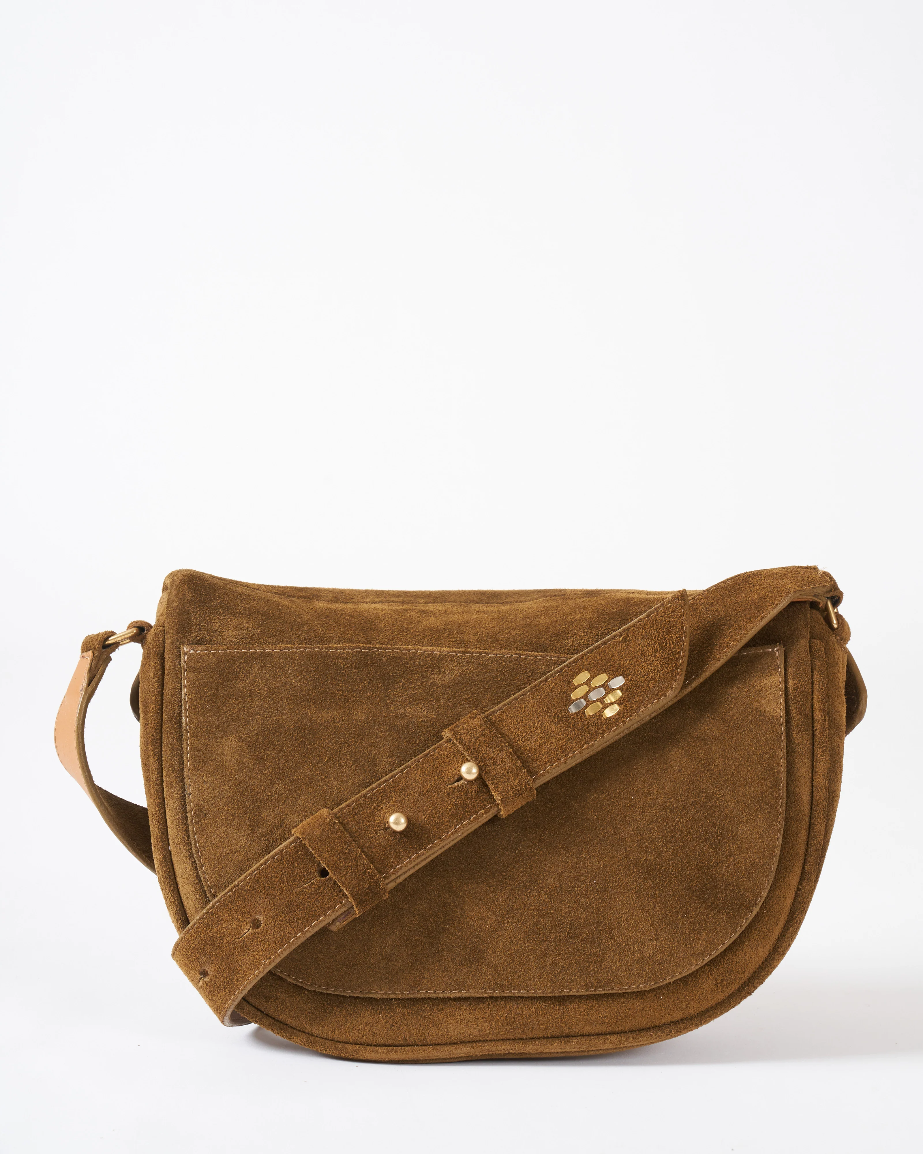 jem crossbody - moss suede - Image 2