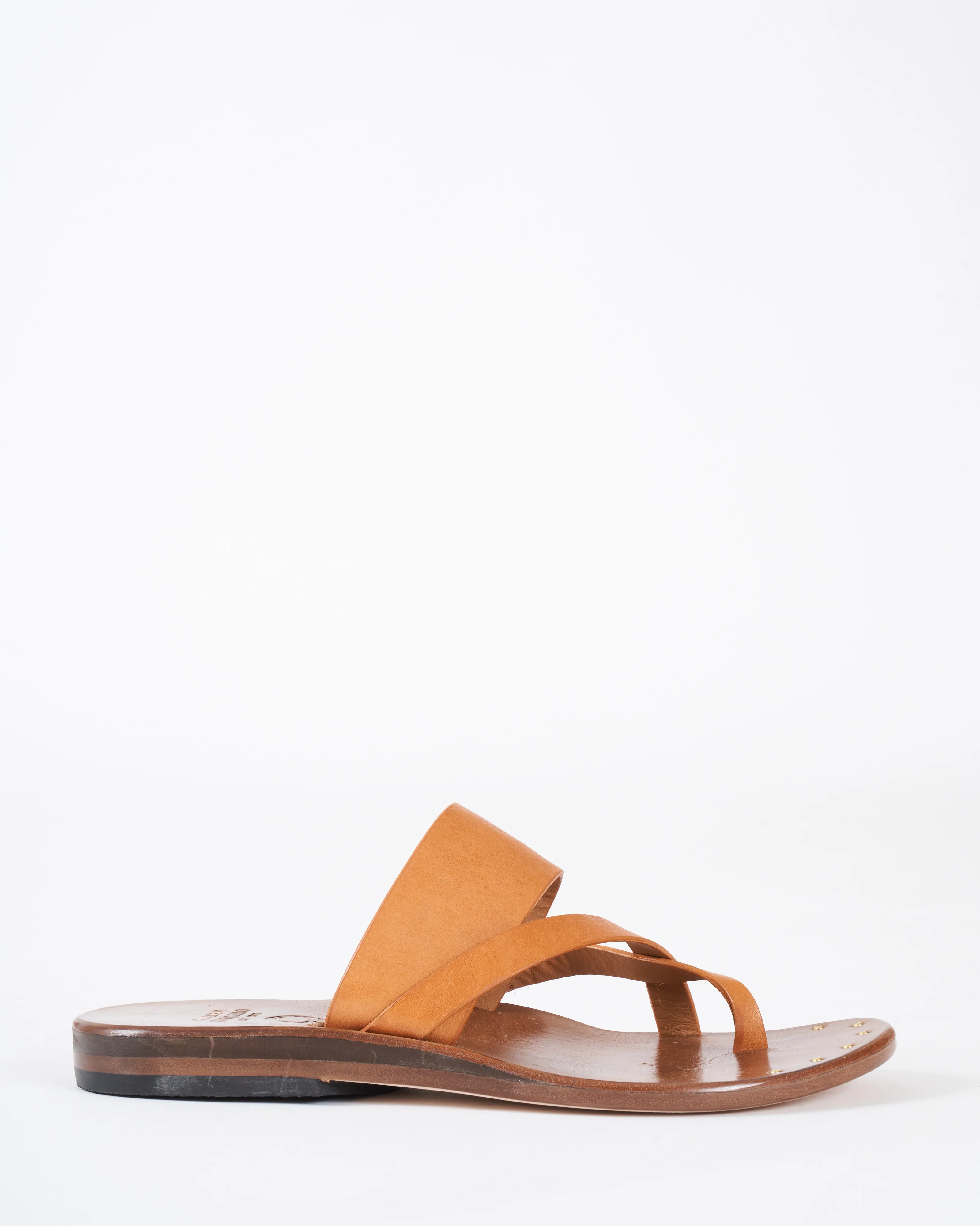 juno sandal - camel veg leather - Image 2