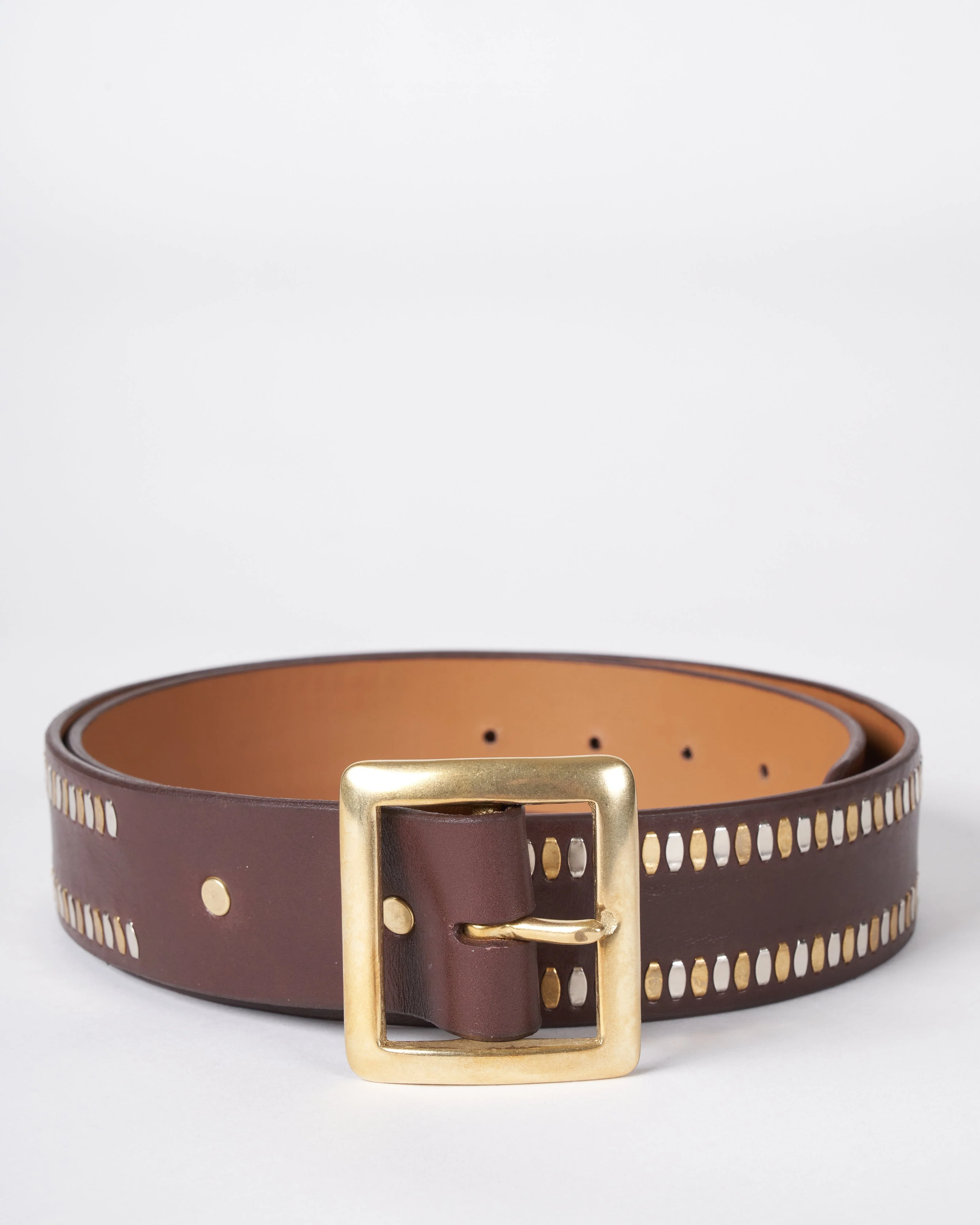 mald belt - brown anniversary leather - Image 2
