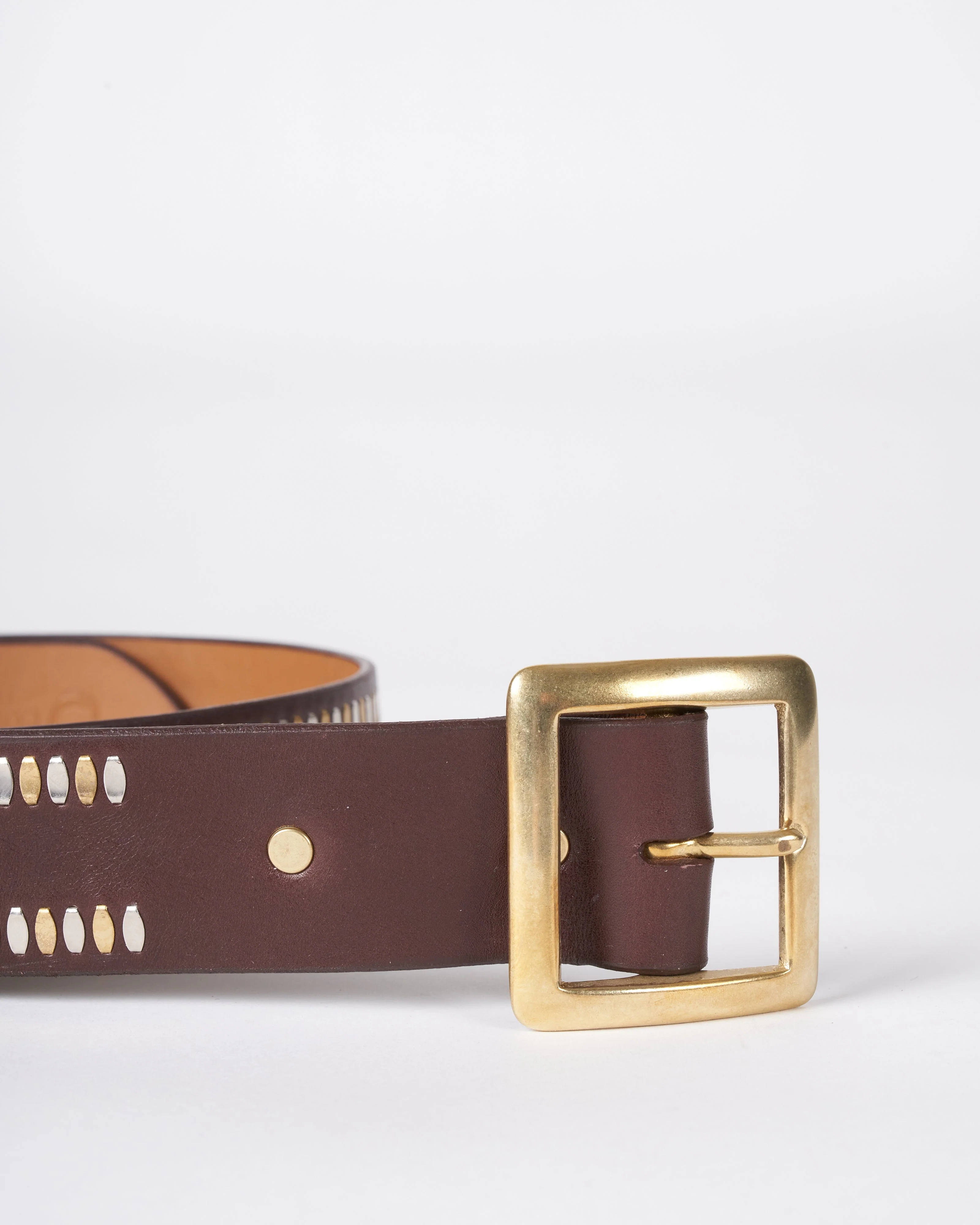 mald belt - brown anniversary leather - Image 3