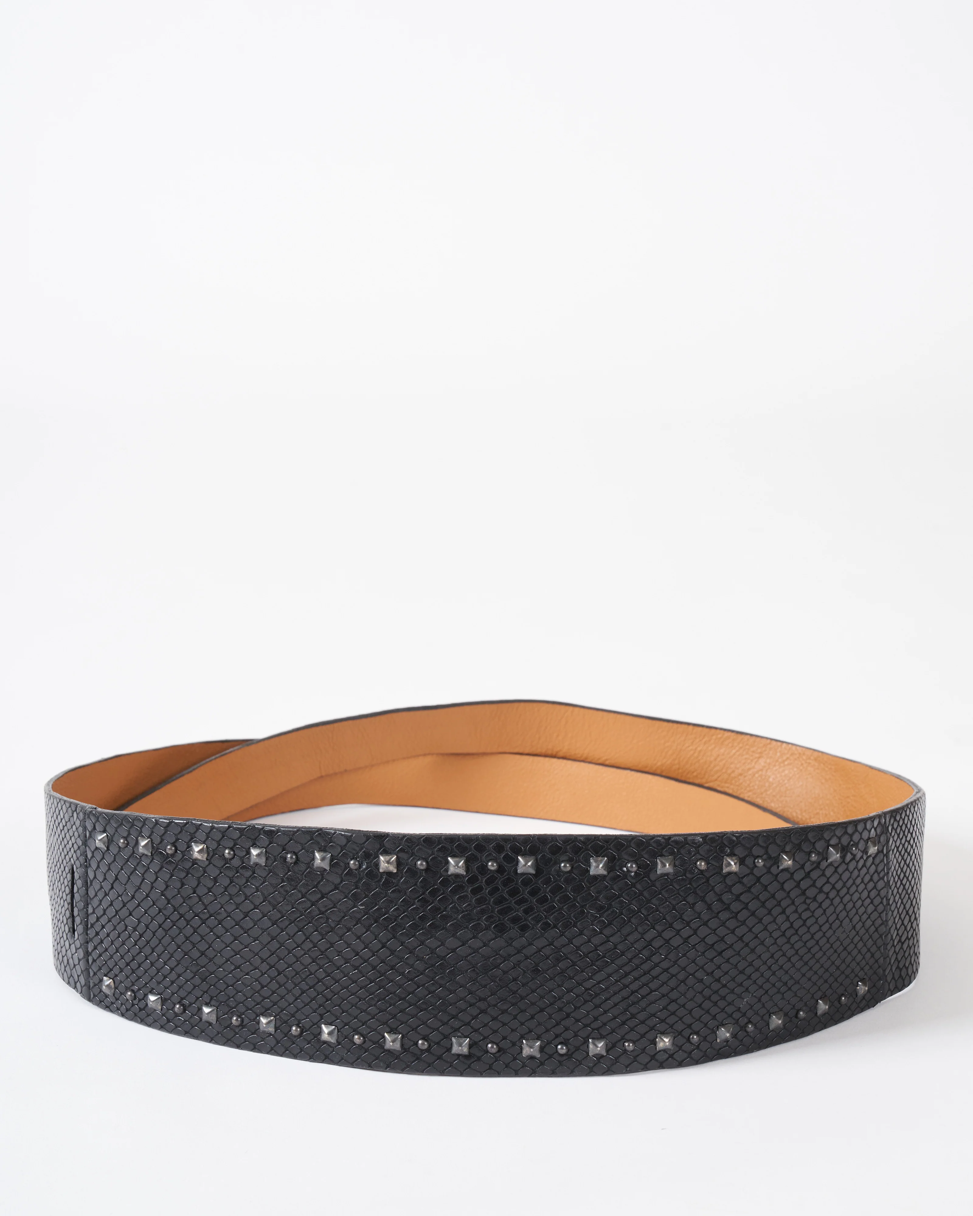 mara belt - black lizard - Image 2