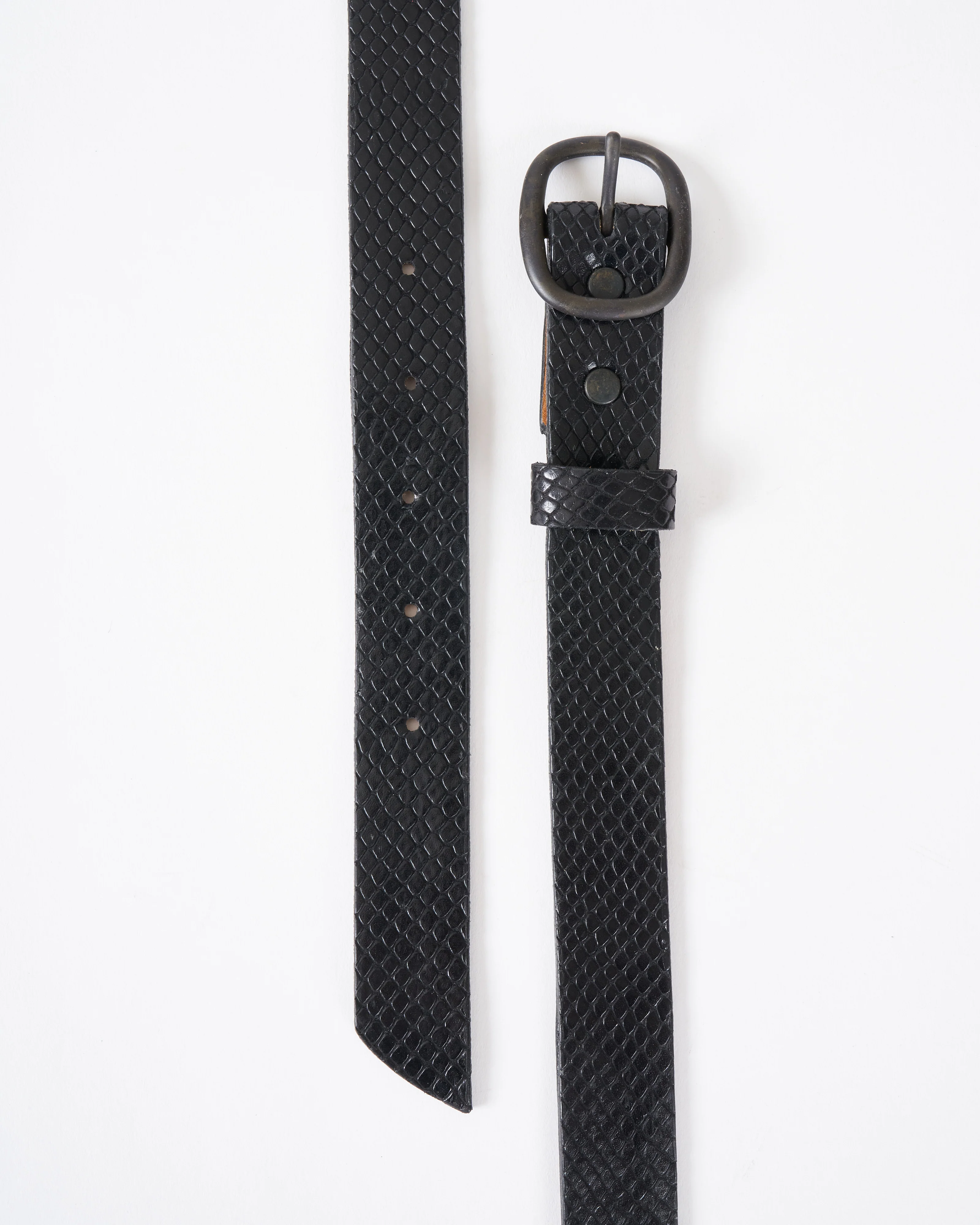 mara belt - black lizard - Image 6