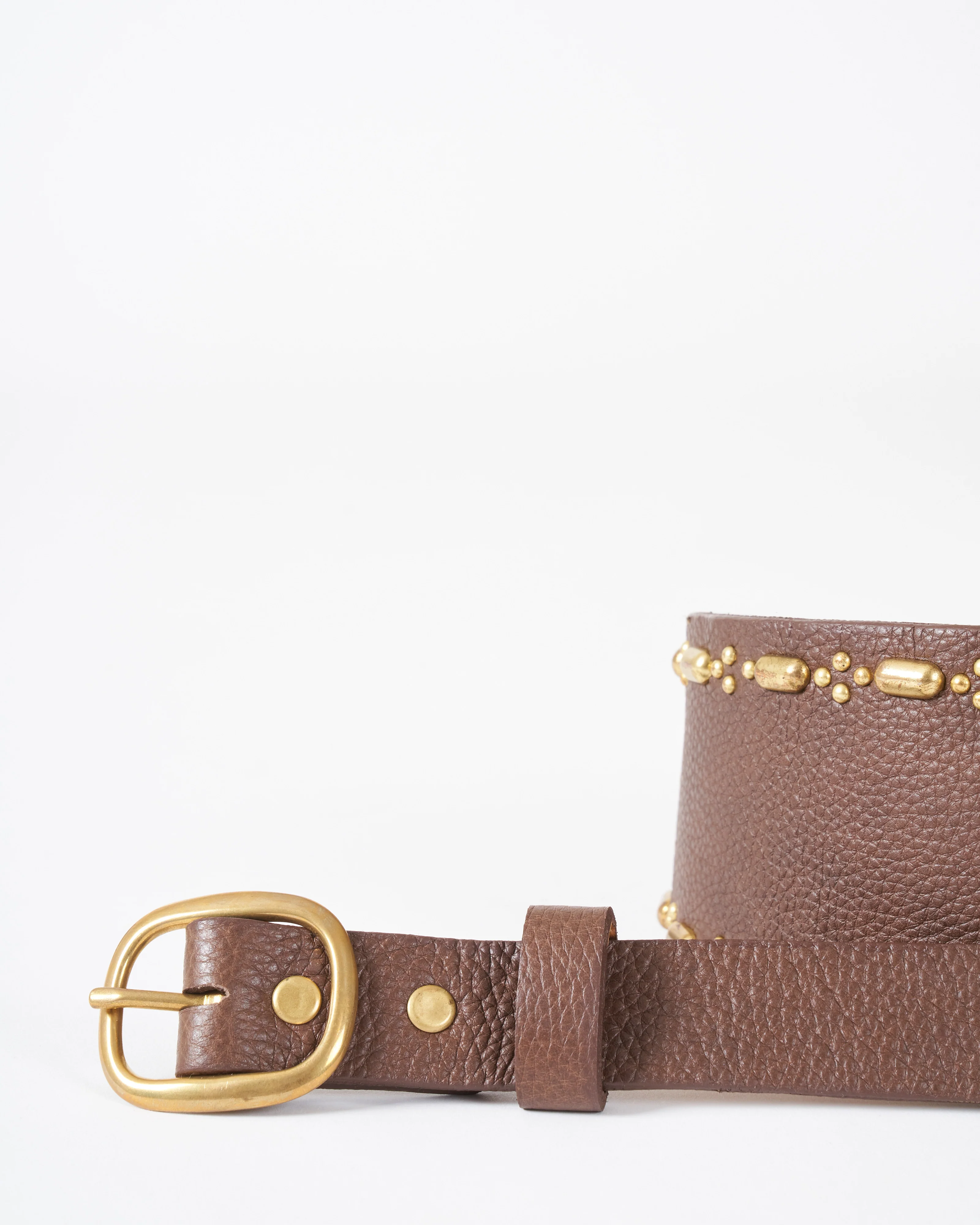 mara belt - brown nappa - Image 4