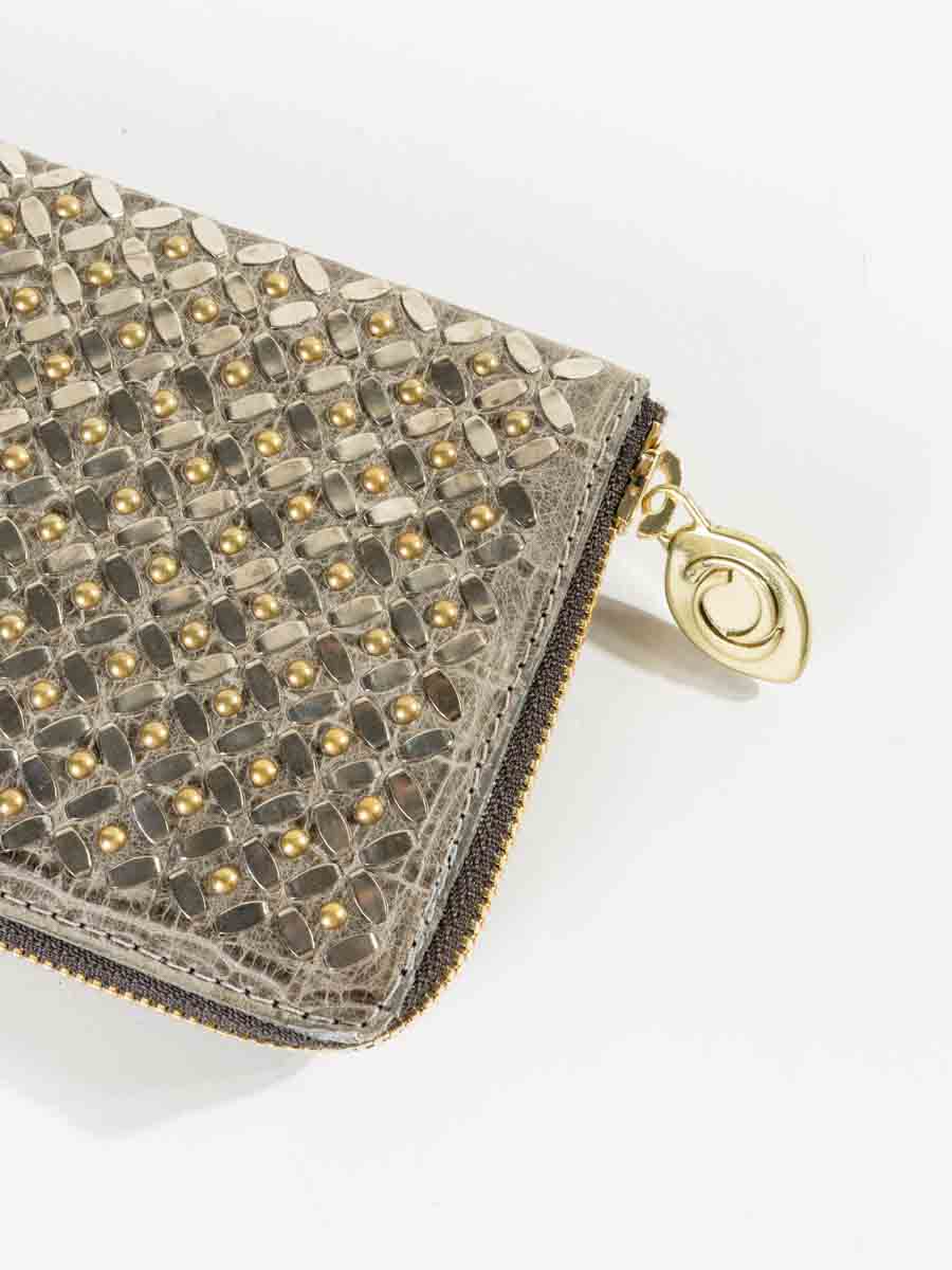 mila wallet - grey croc - Image 5