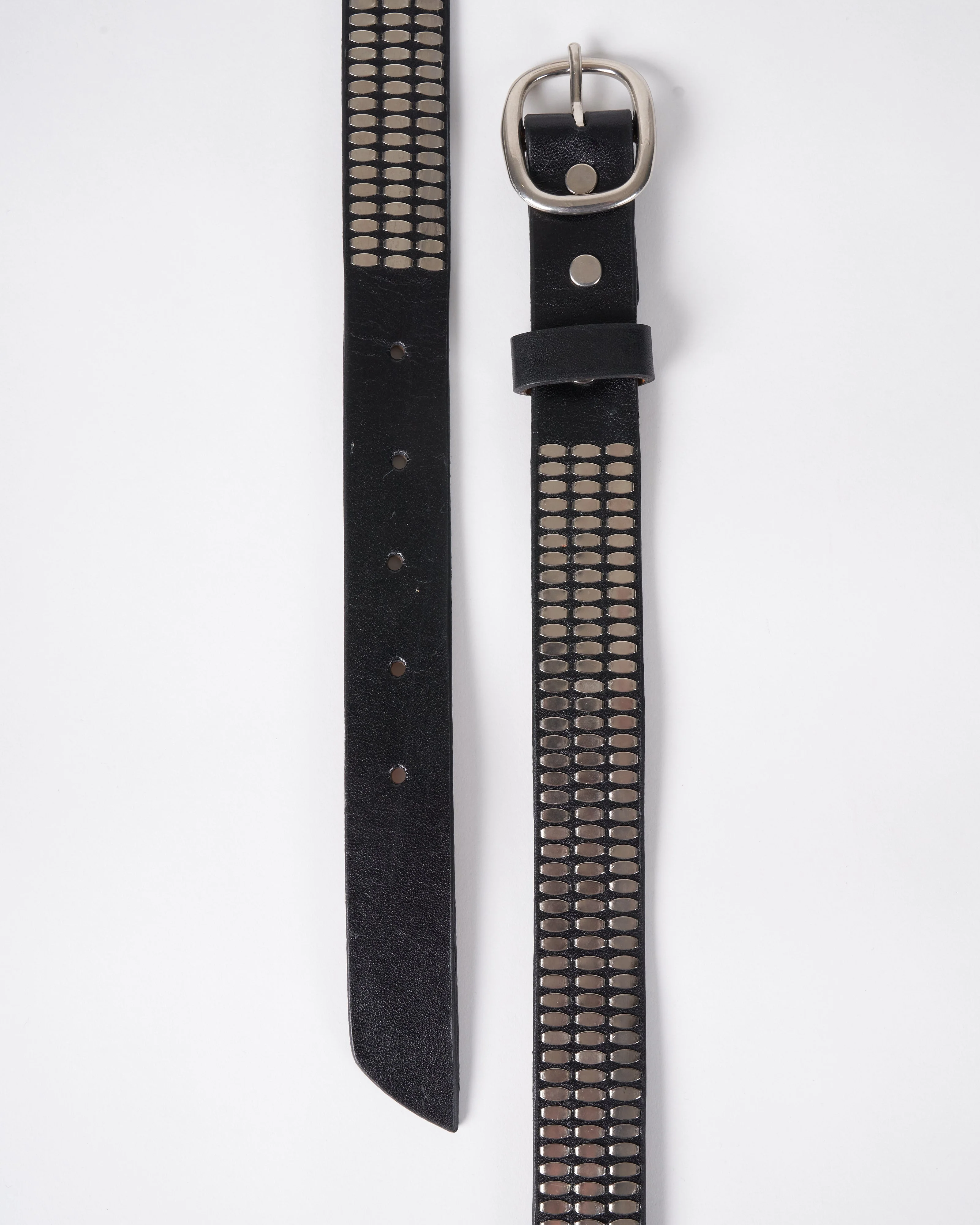nita belt - black rodeo leather