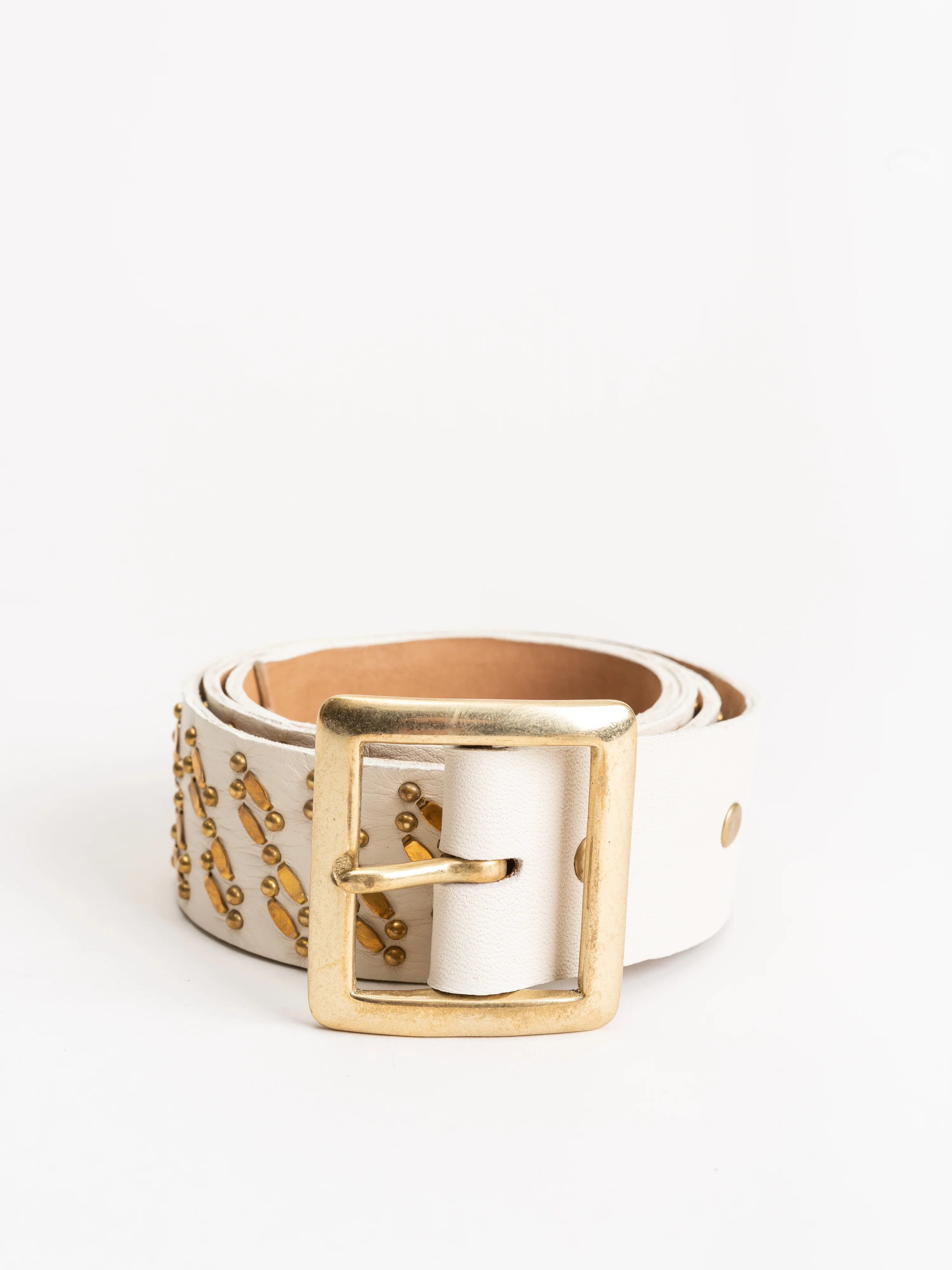 ohki belt - white milano - Image 2