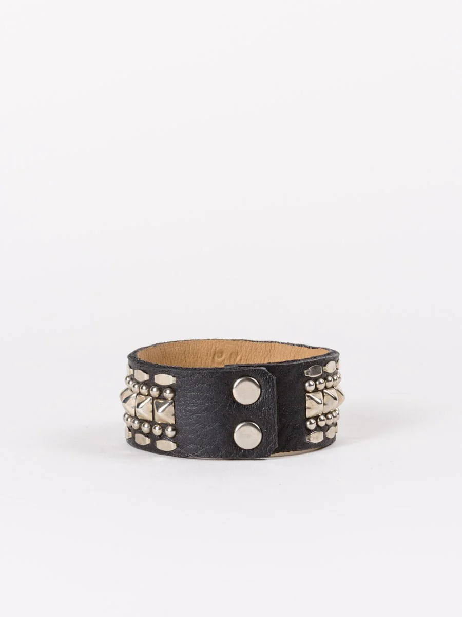 petra cuff - black aniline - Image 2