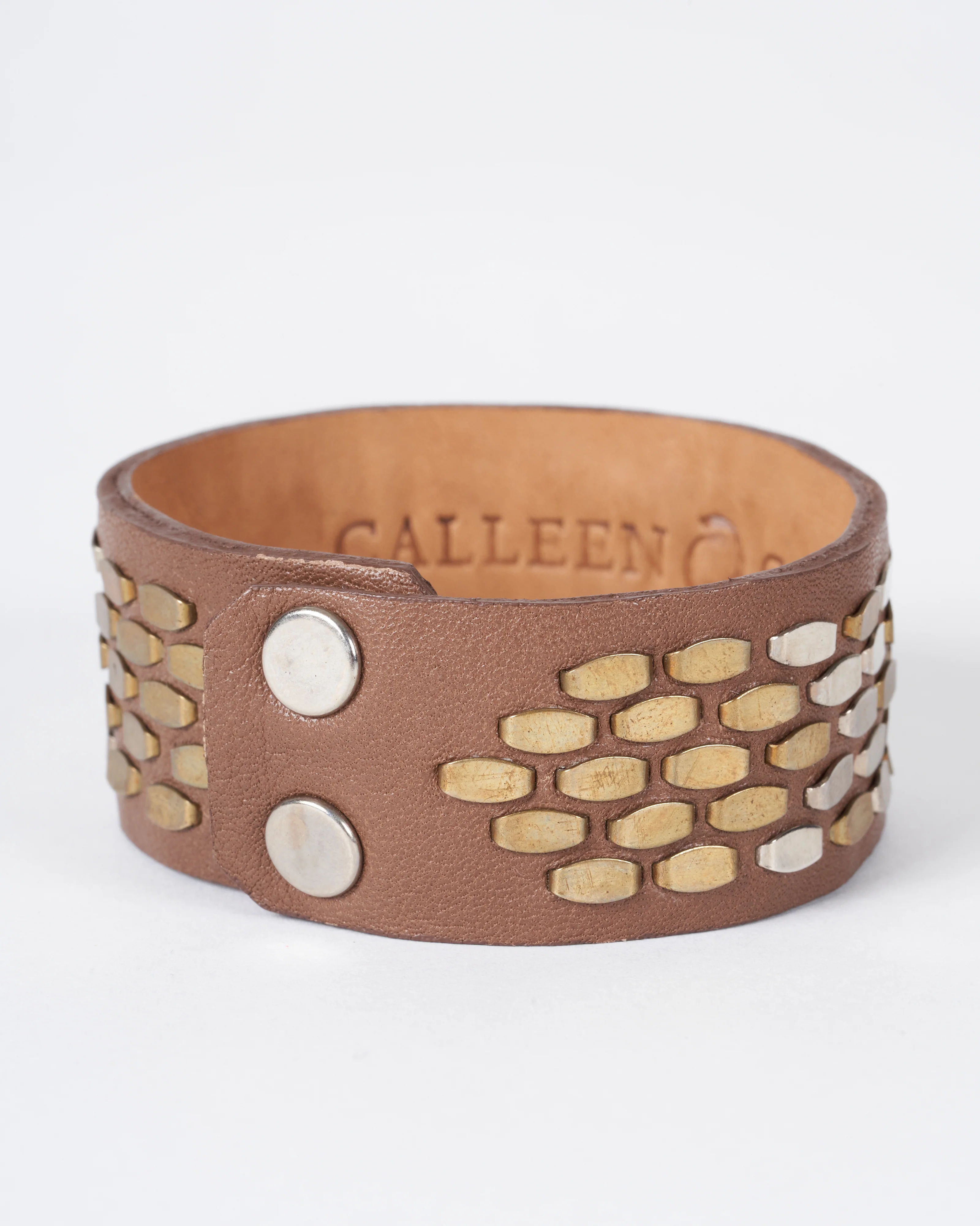 snake bracelet - dark earth - Image 2
