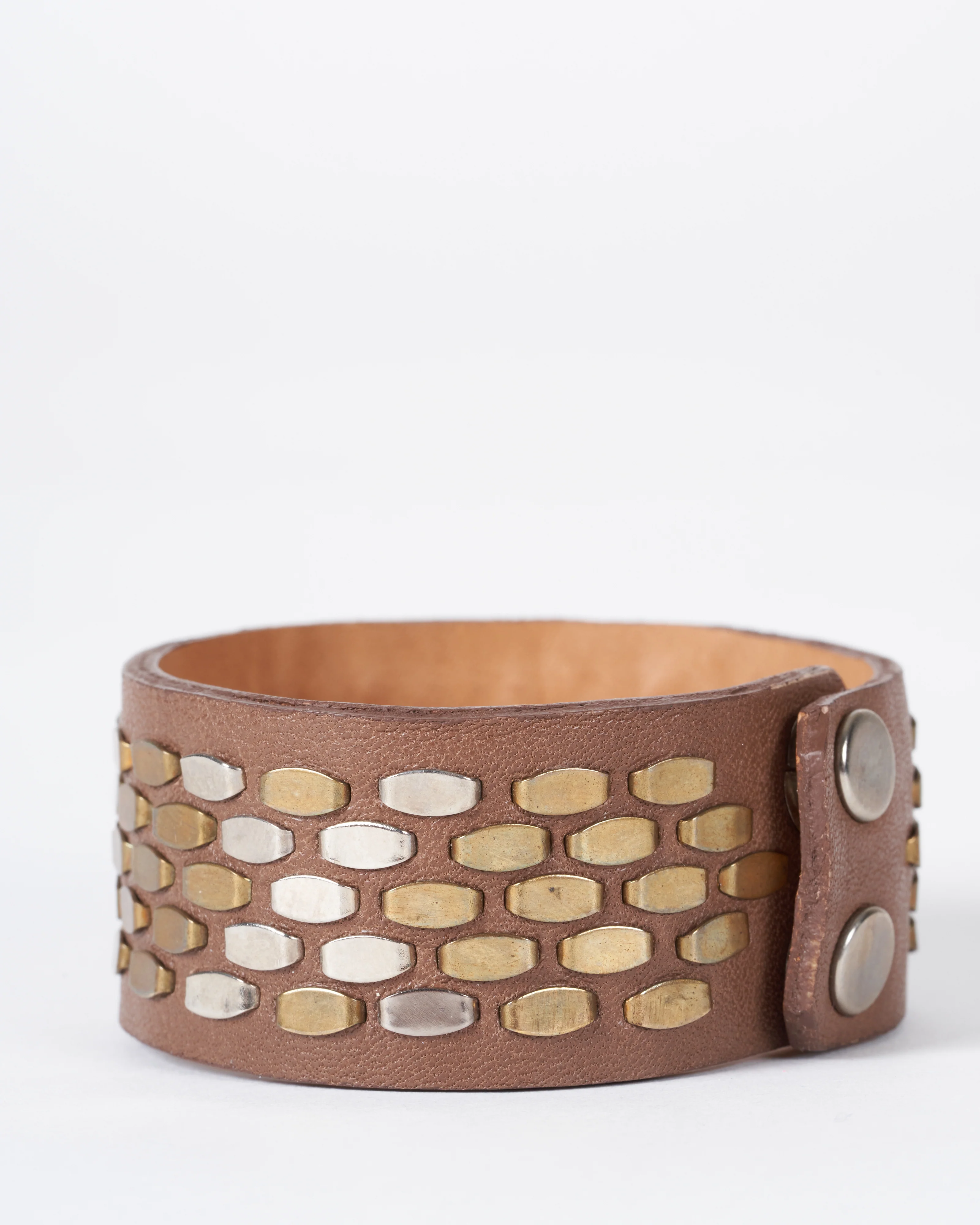 snake bracelet - dark earth - Image 3