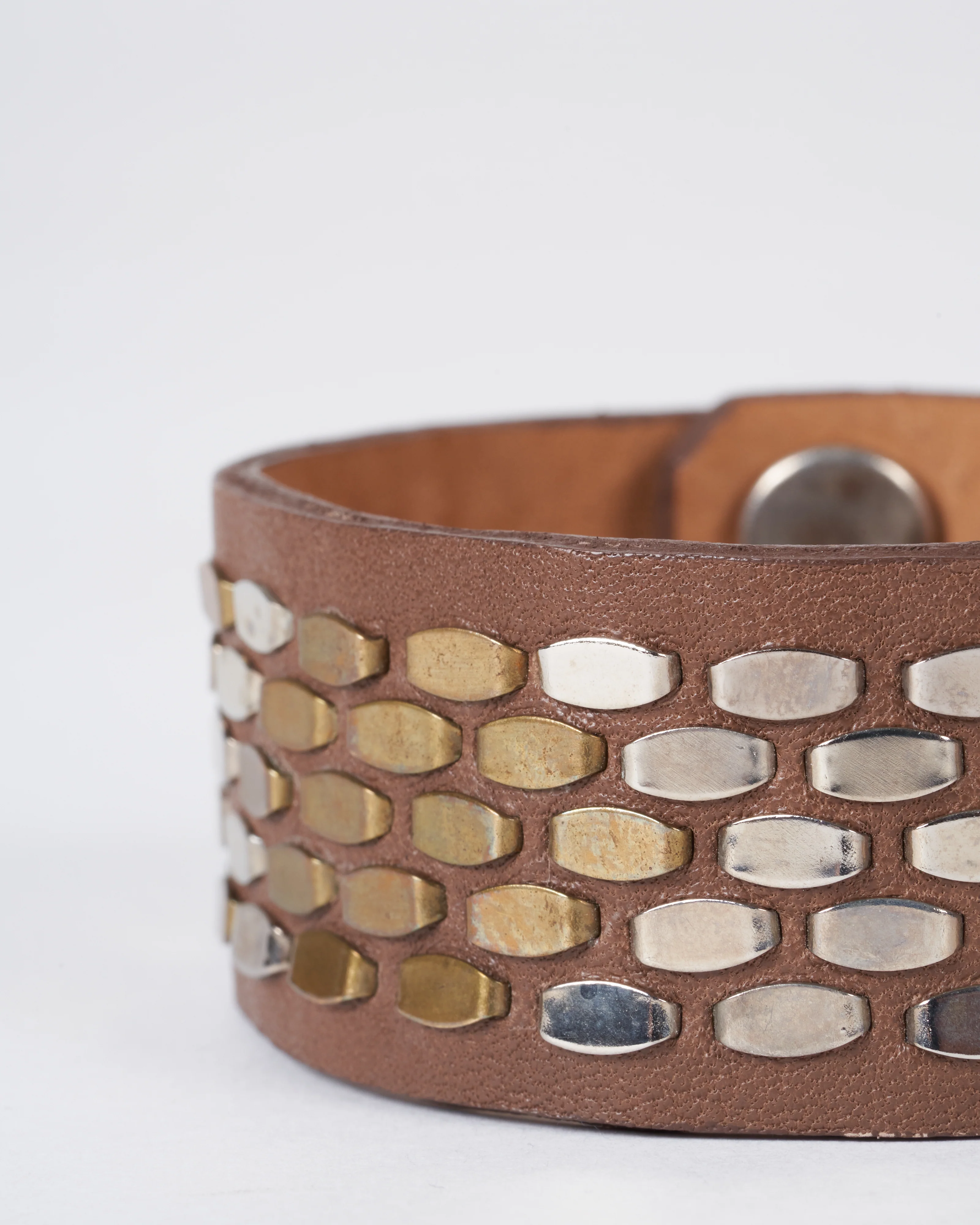snake bracelet - dark earth - Image 4