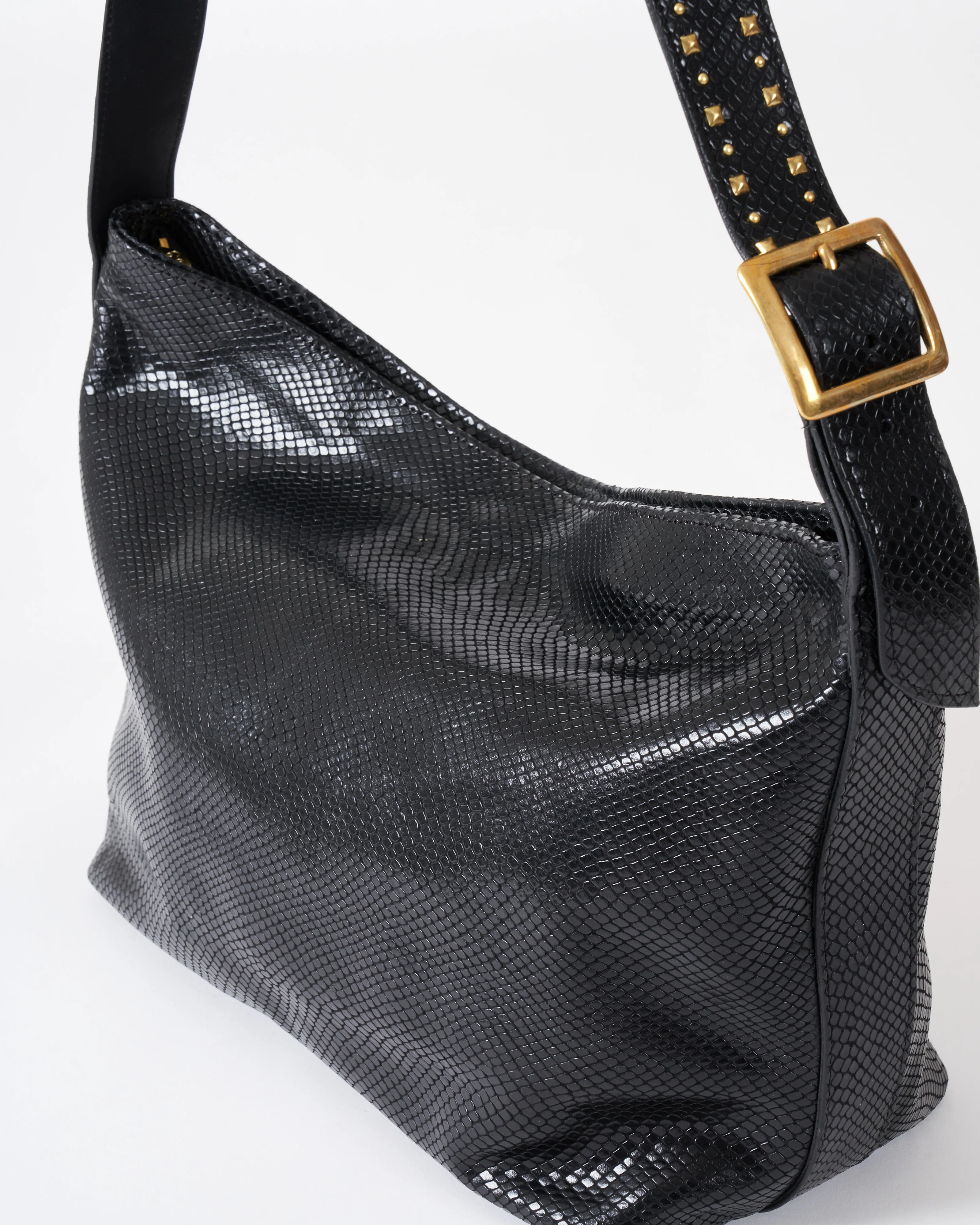 tessa crossbody - black snake - Image 3