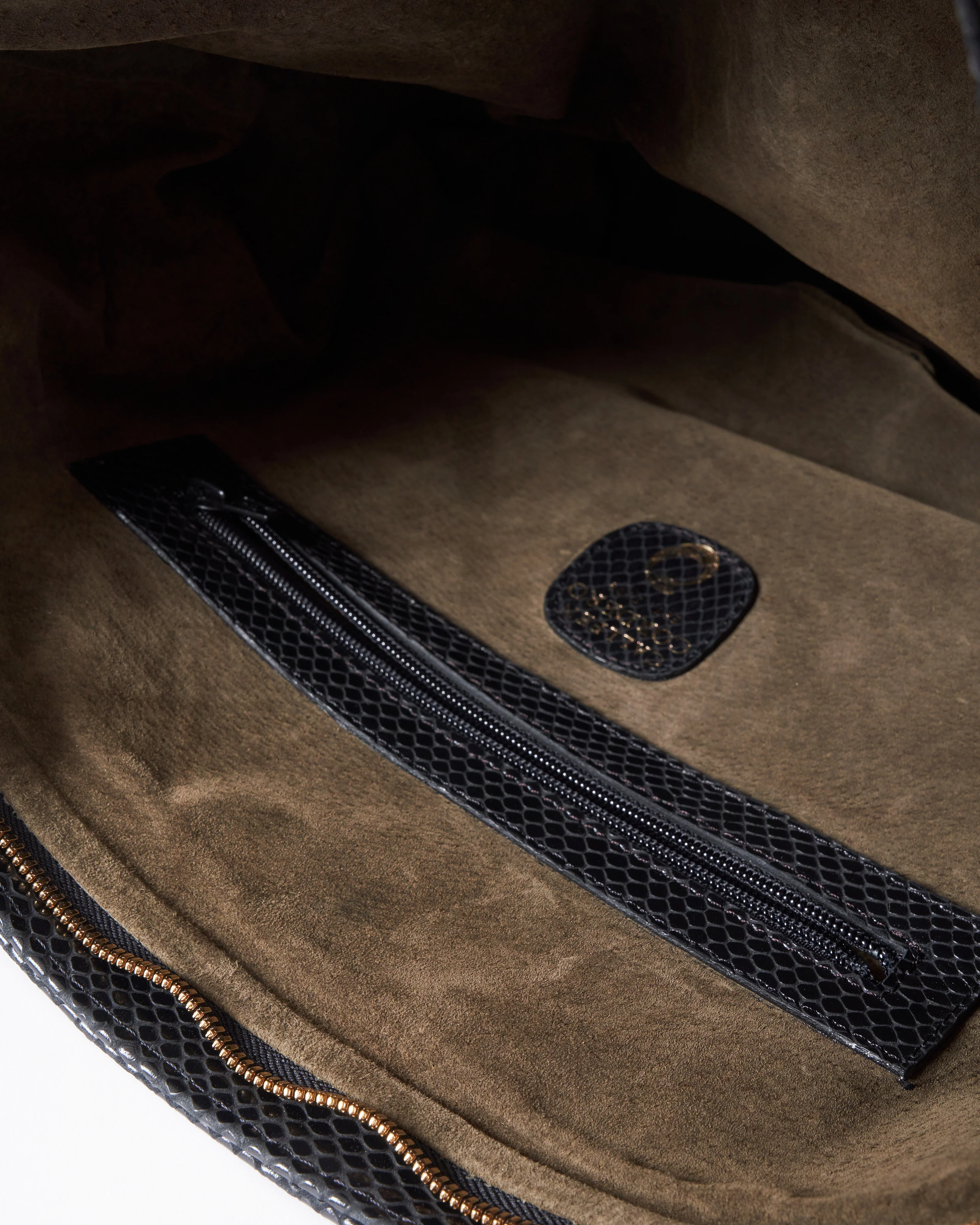 tessa crossbody - black snake - Image 4