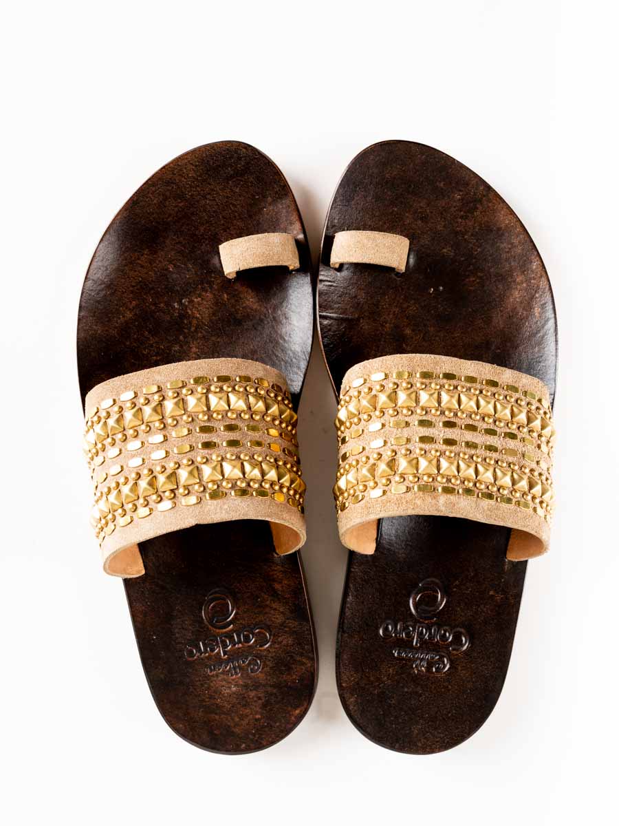 tetra sandal - woodsmoke/brass - Image 2