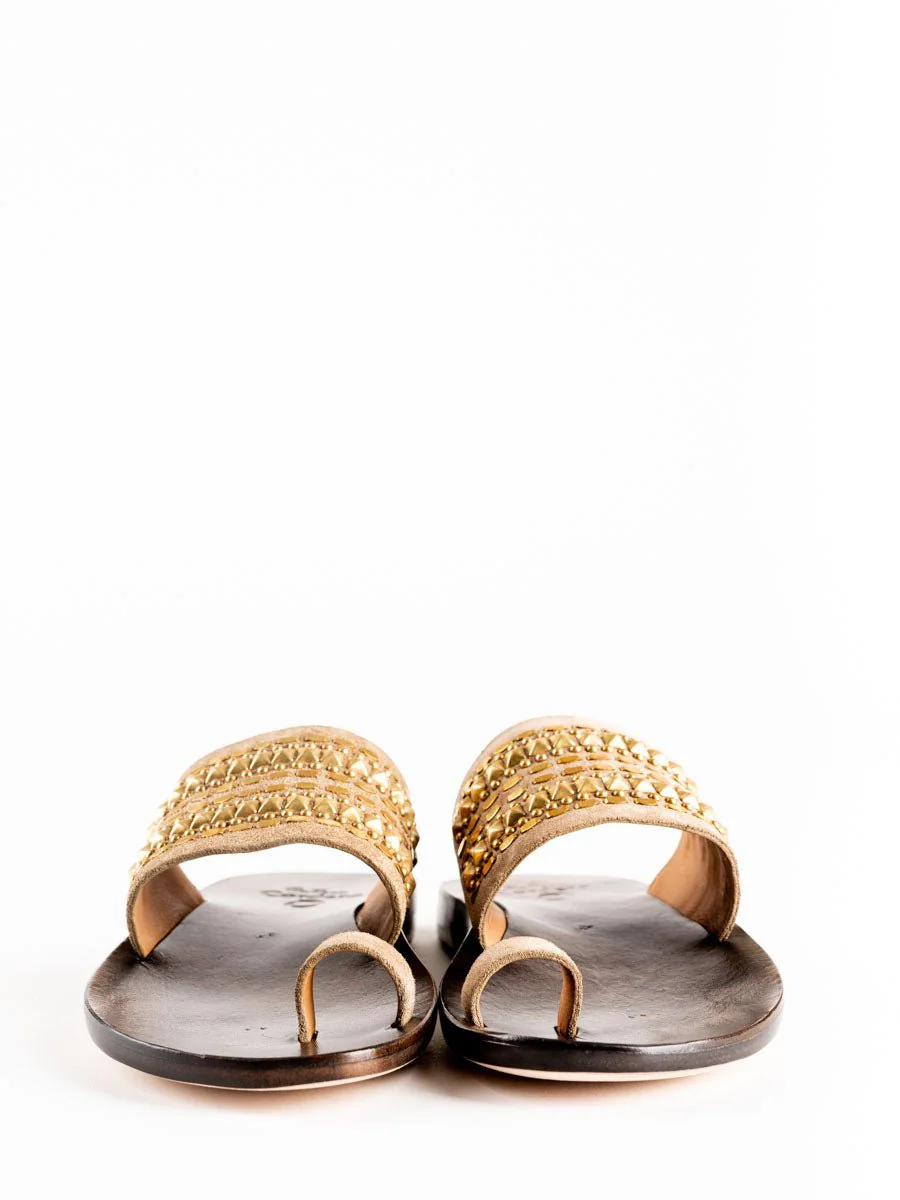 tetra sandal - woodsmoke/brass - Image 4