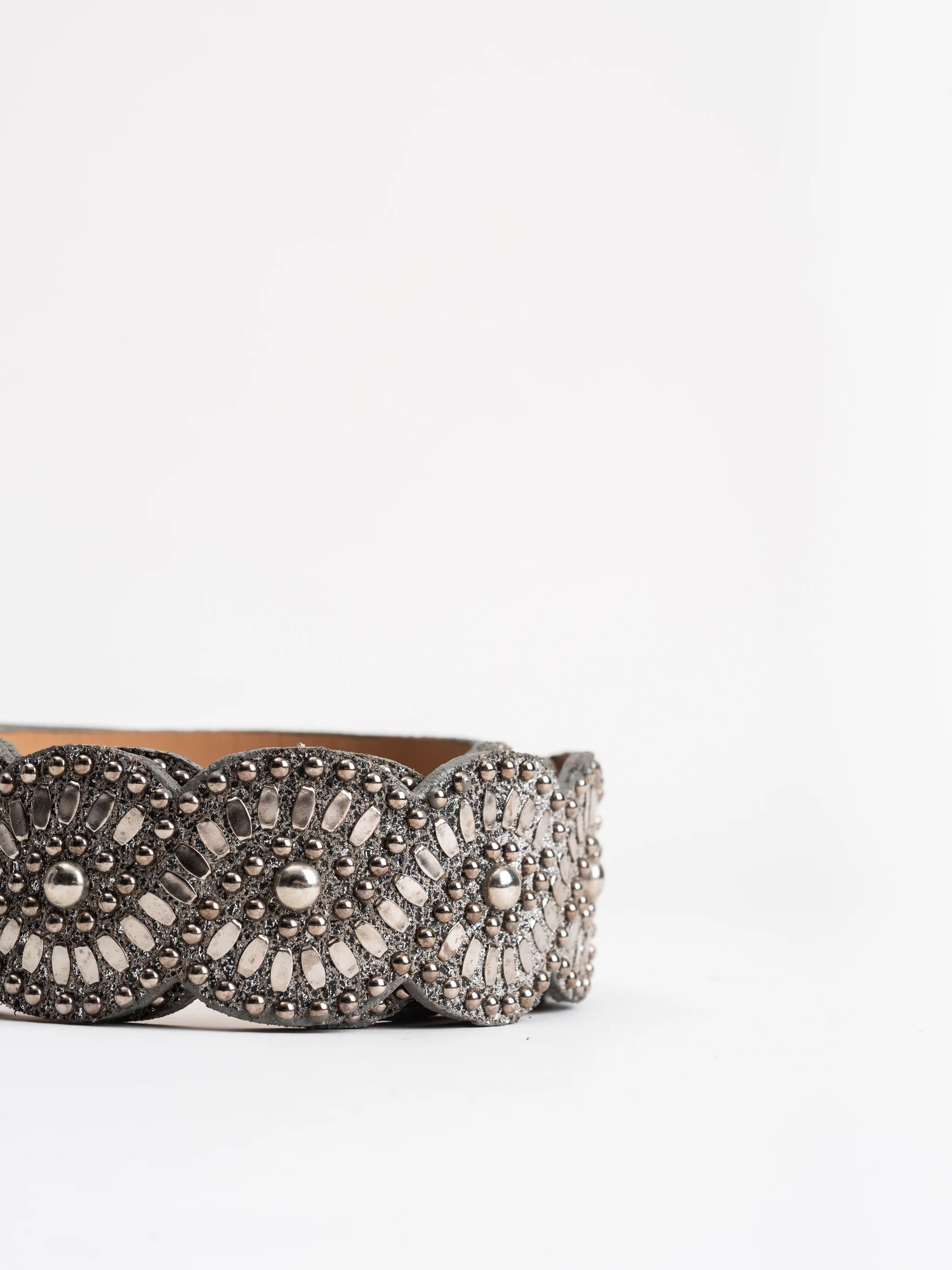 topaz belt - silver sheen - Image 3