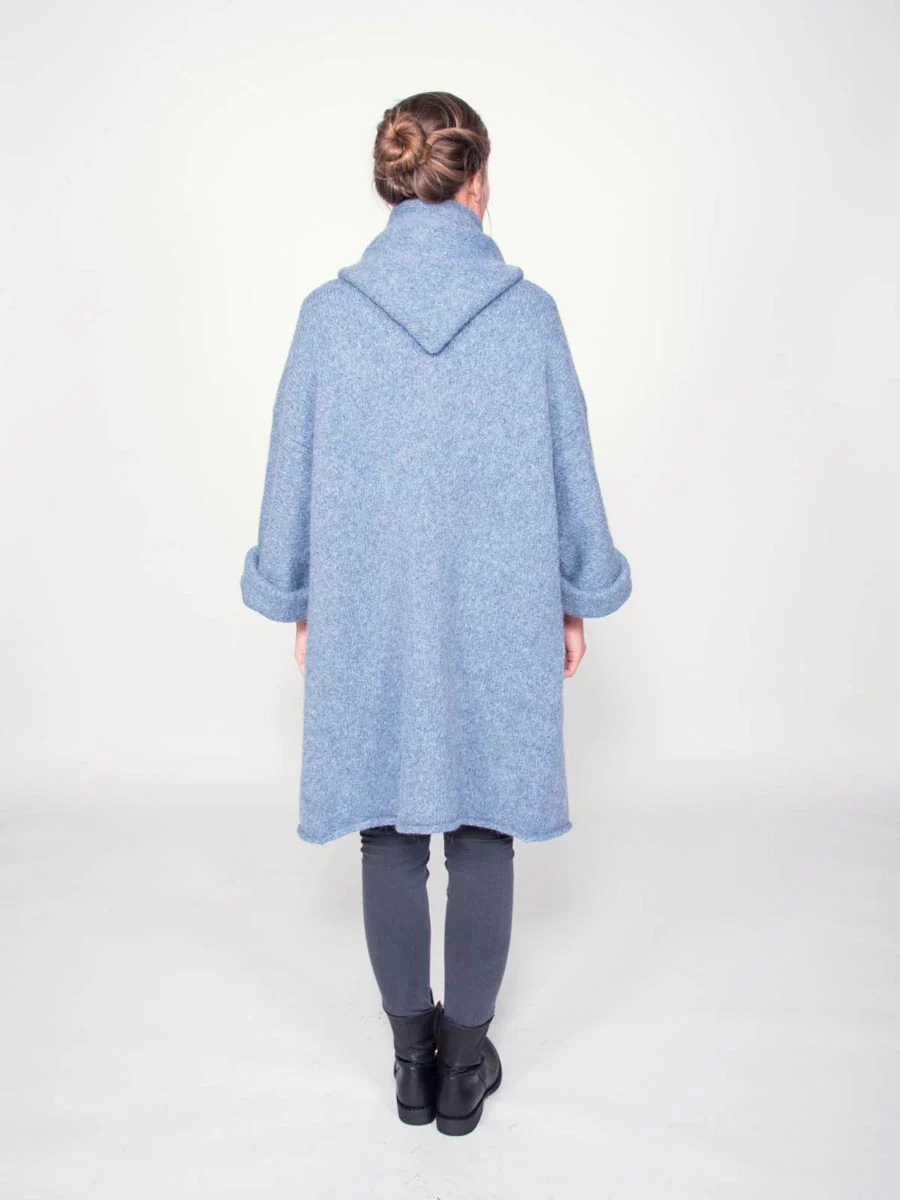 capote coat - chambray - Image 2