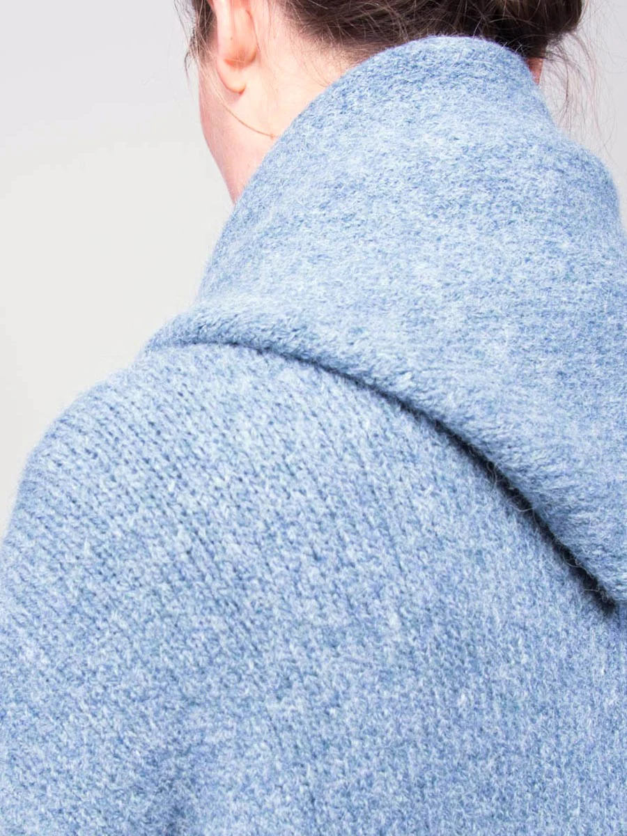 capote coat - chambray - Image 4