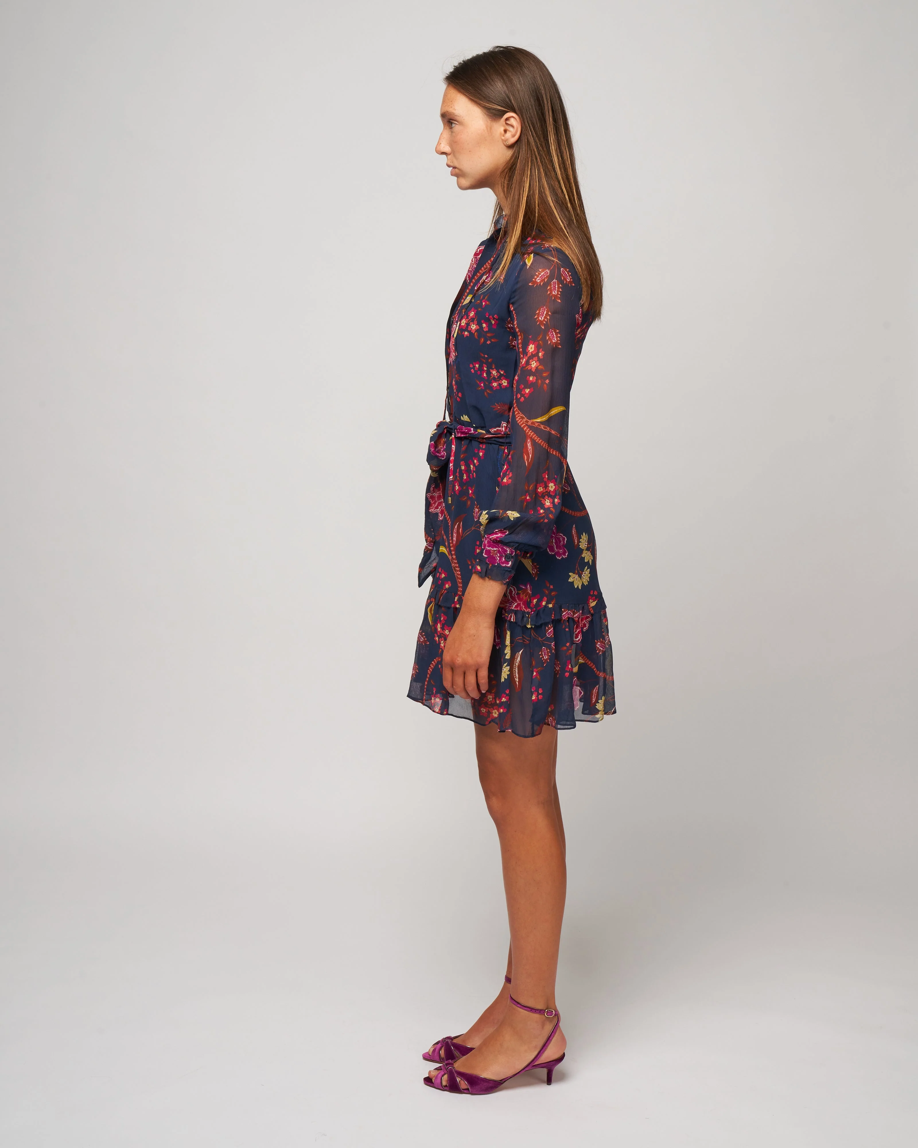 blair dress - ophelia floral midnight - Image 2