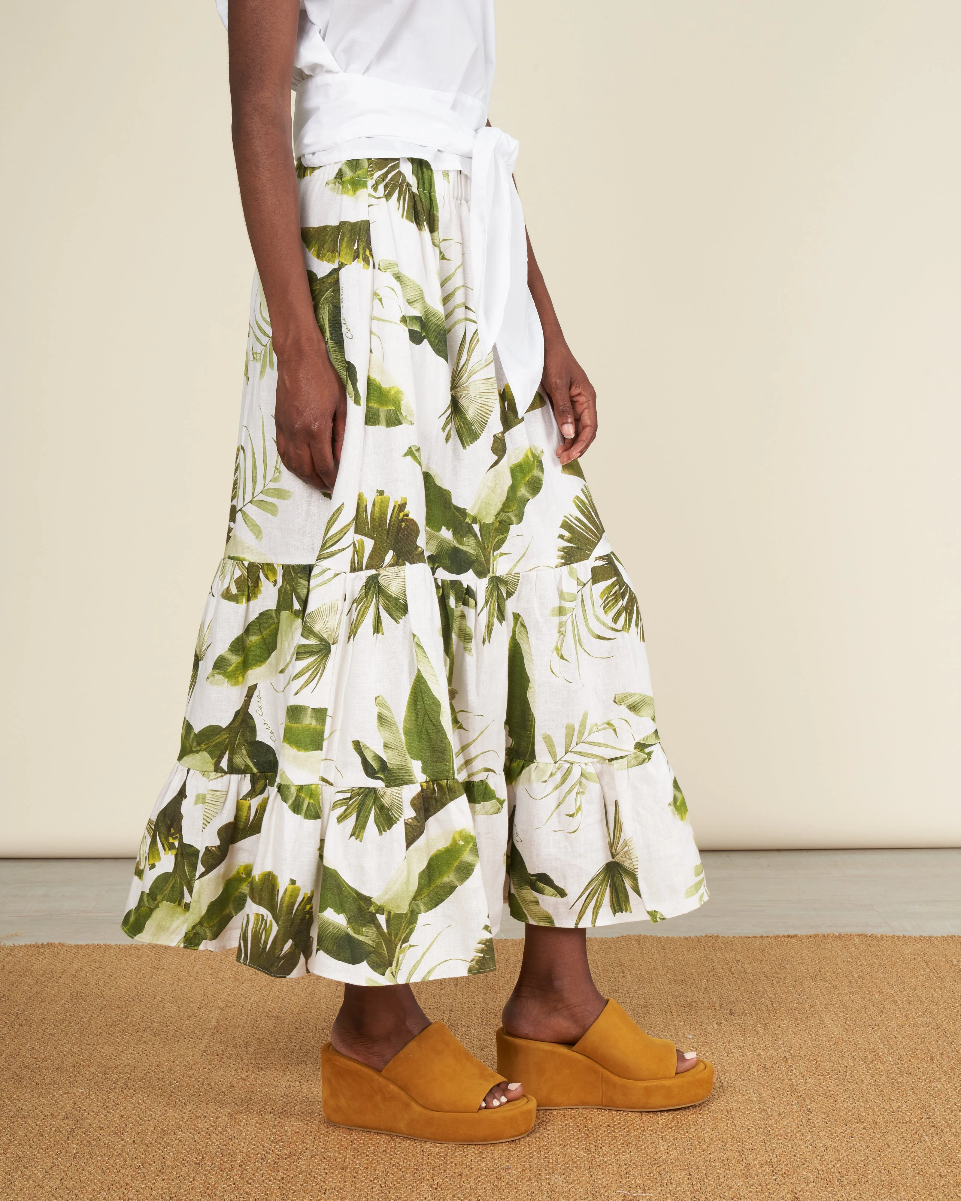 chase skirt - tropical jungle ivory - Image 3