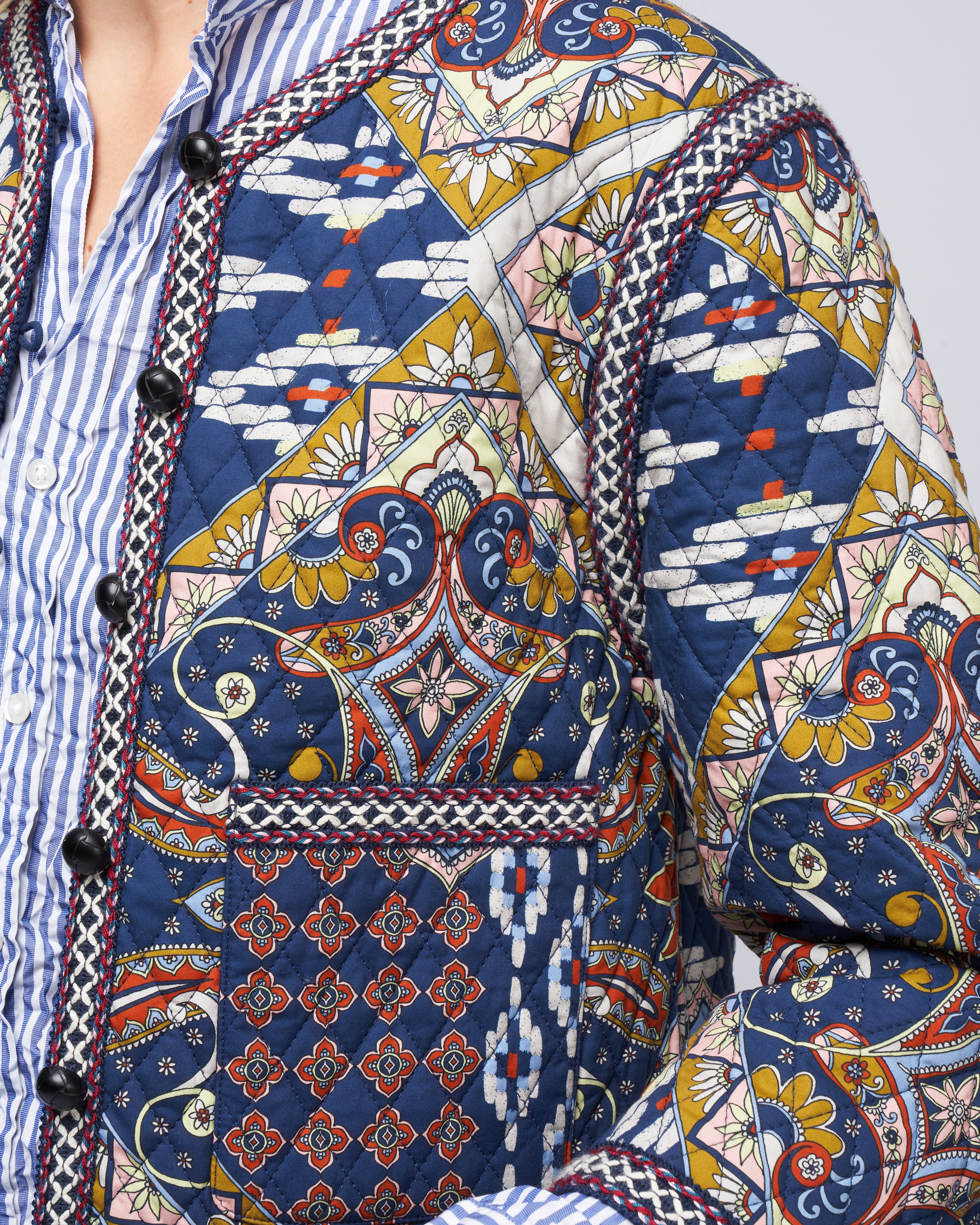 marissa jacket - pandora patchwork midnight spice - Image 5