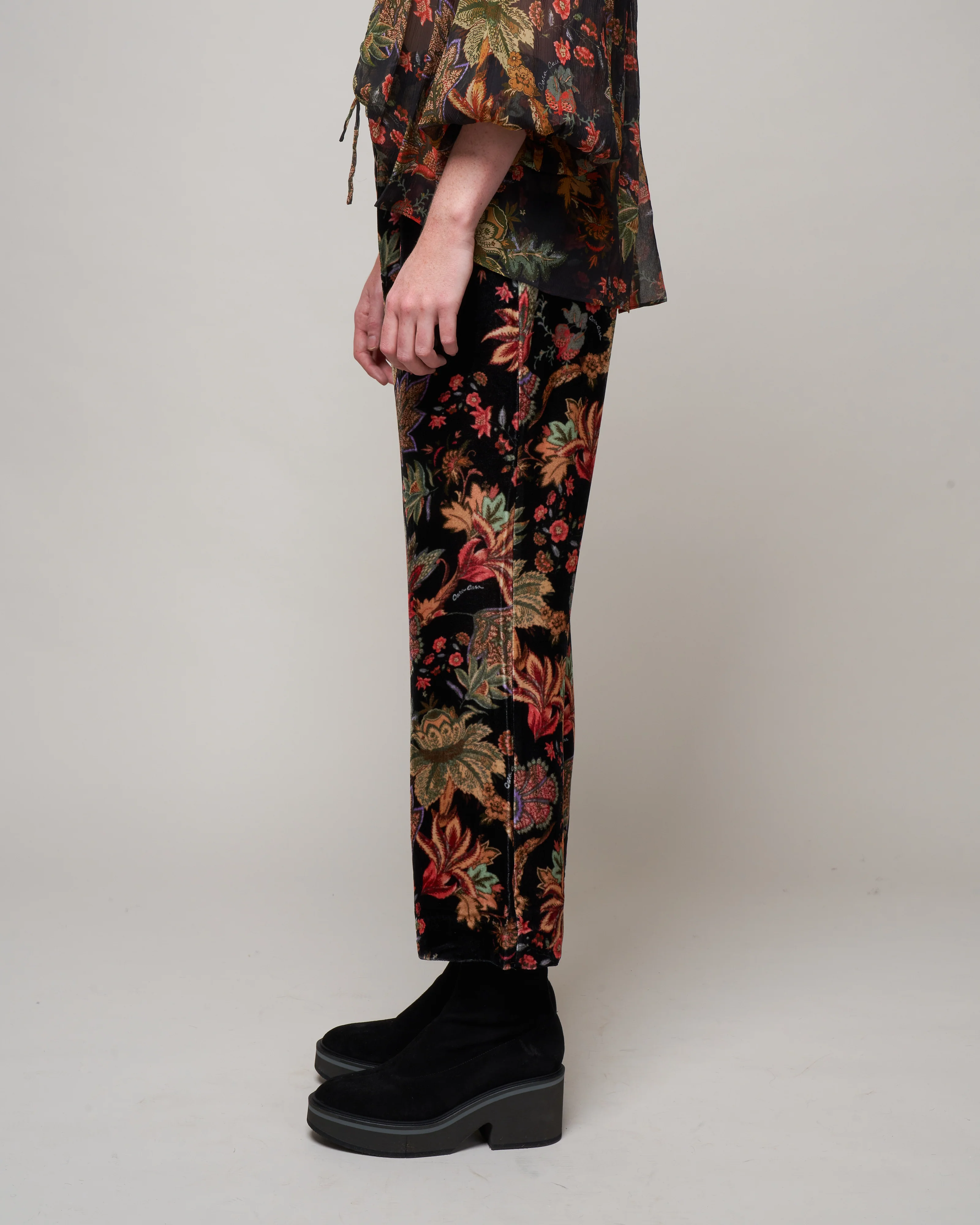 milano pant - multi jacobean black - Image 3
