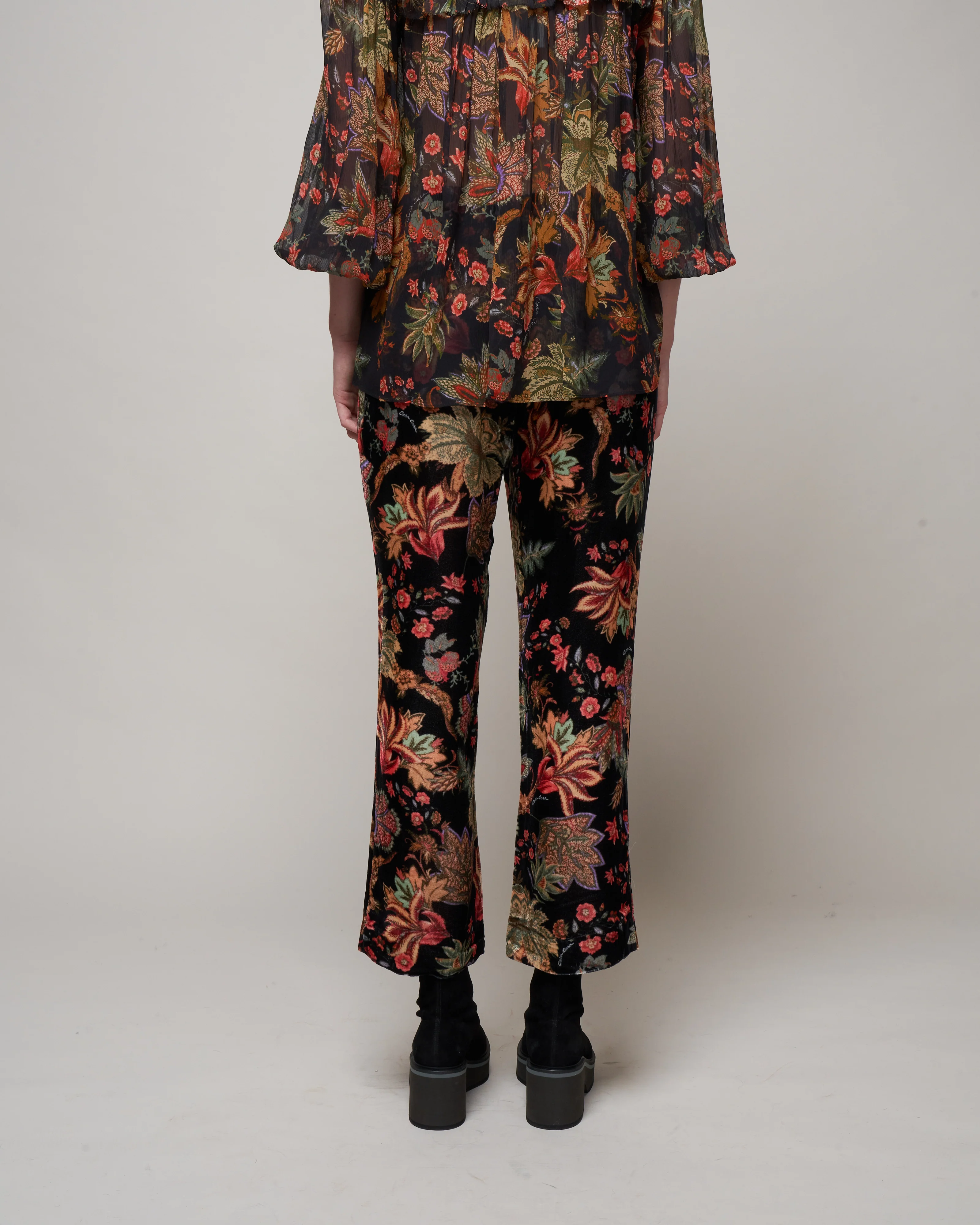 milano pant - multi jacobean black - Image 4