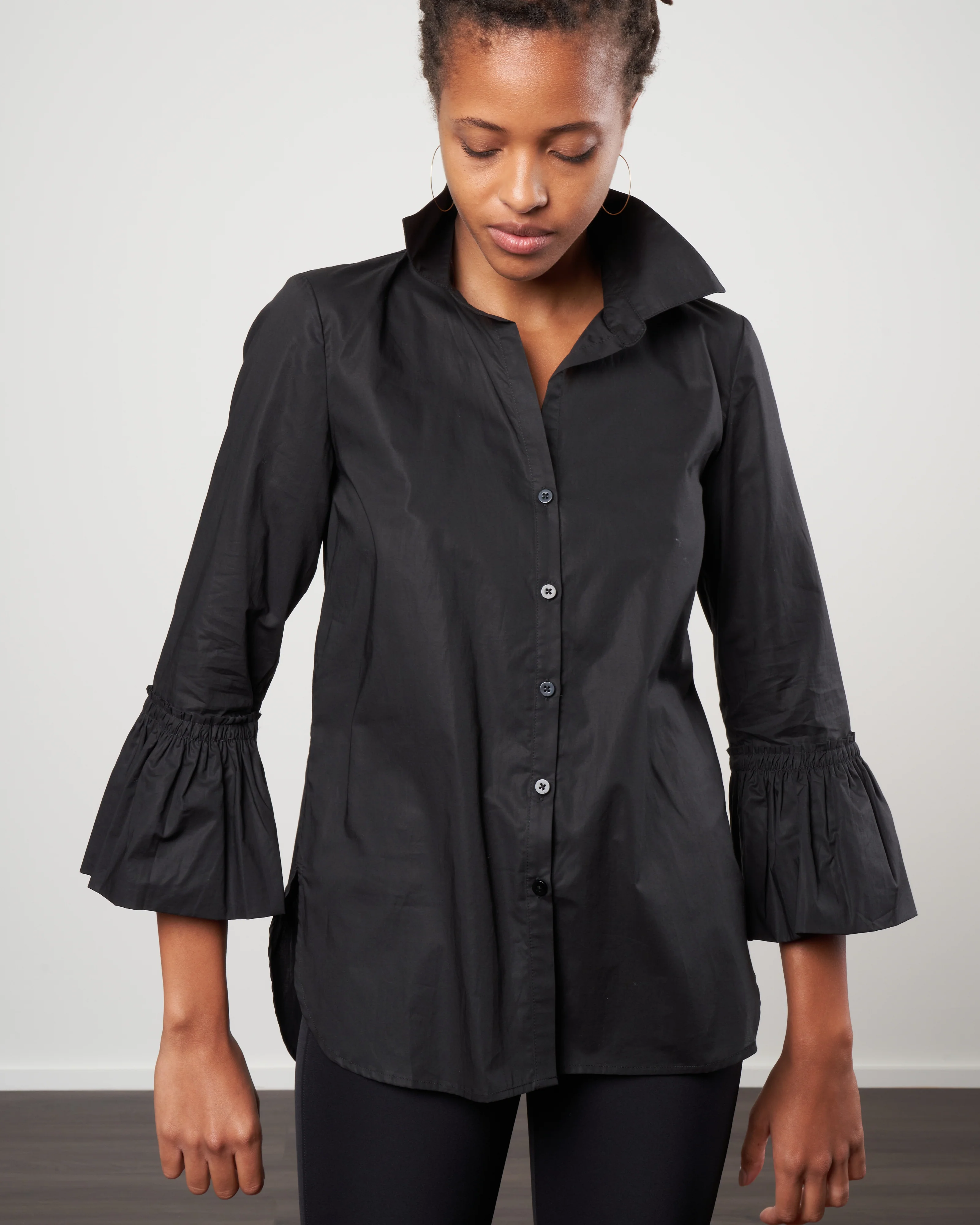 olivia blouse - black - Image 3