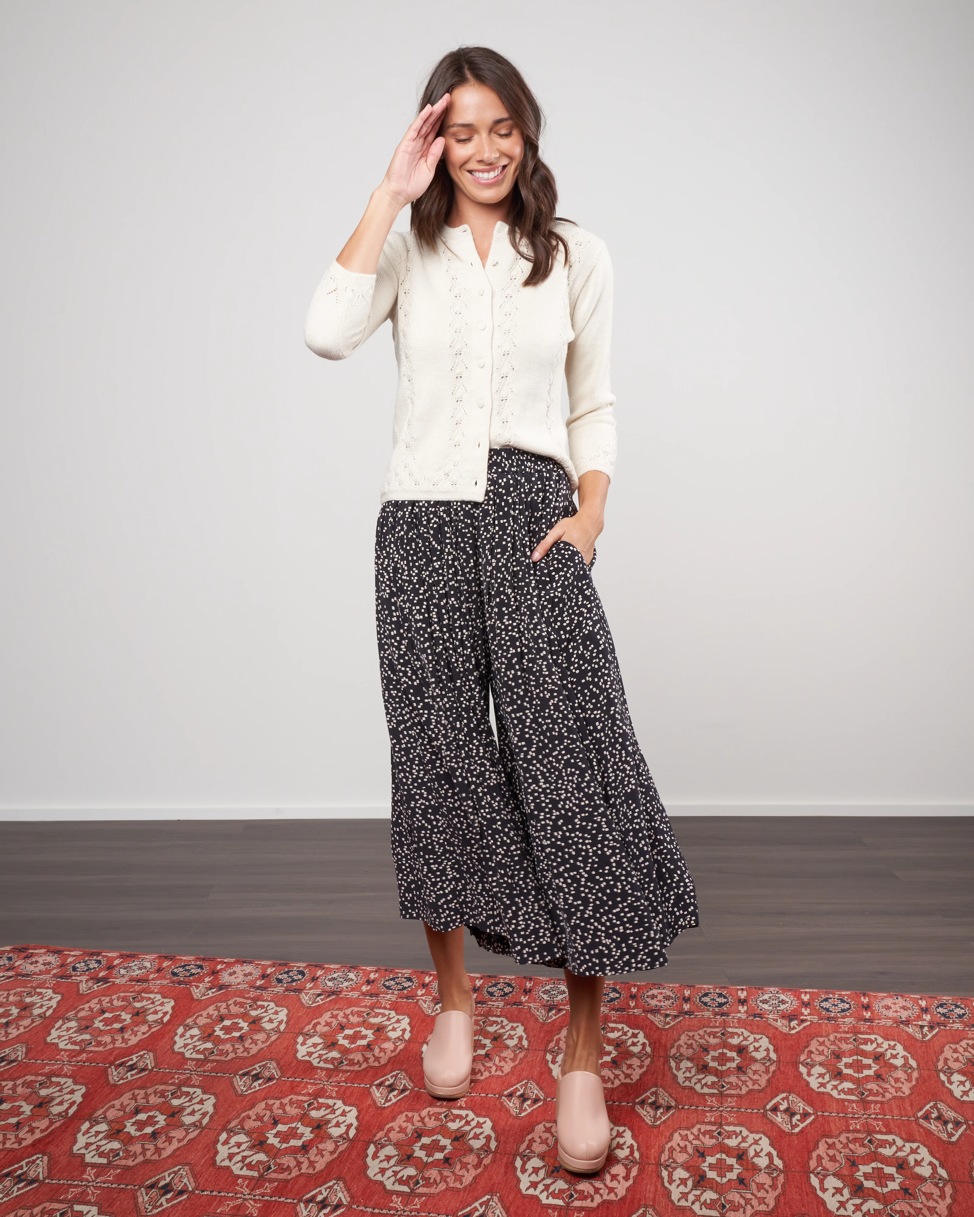sophie cardigan - ivory - Image 2