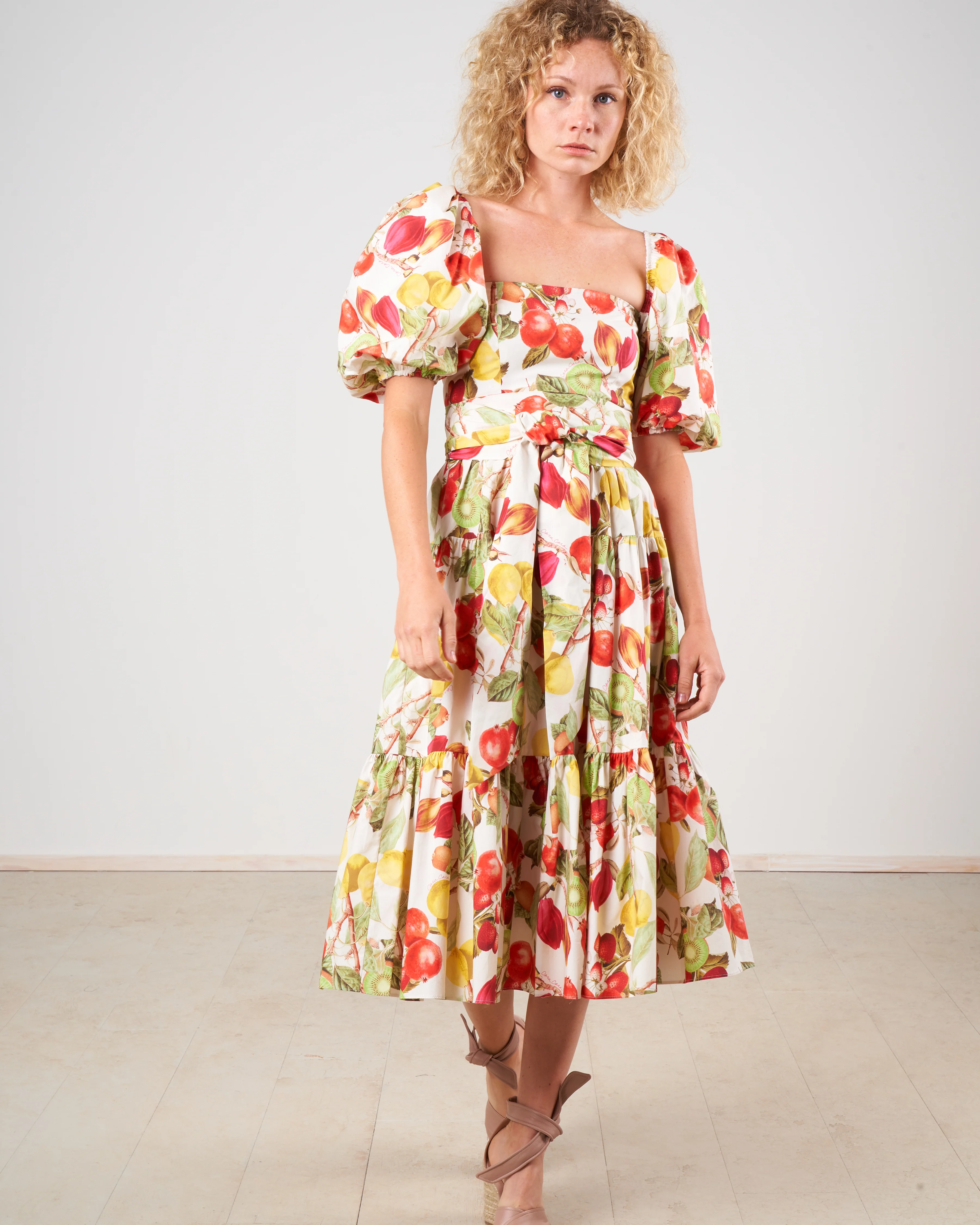 sydney dress - fruit ivory - Image 2