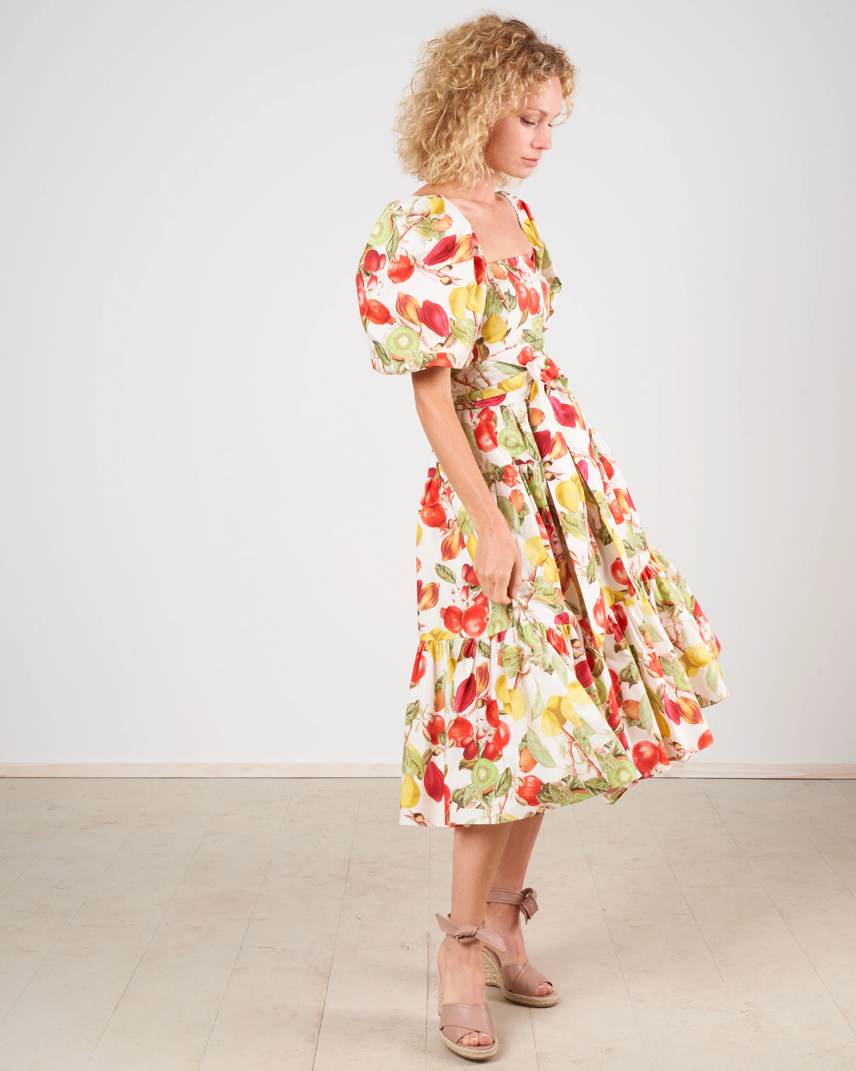 sydney dress - fruit ivory - Image 3