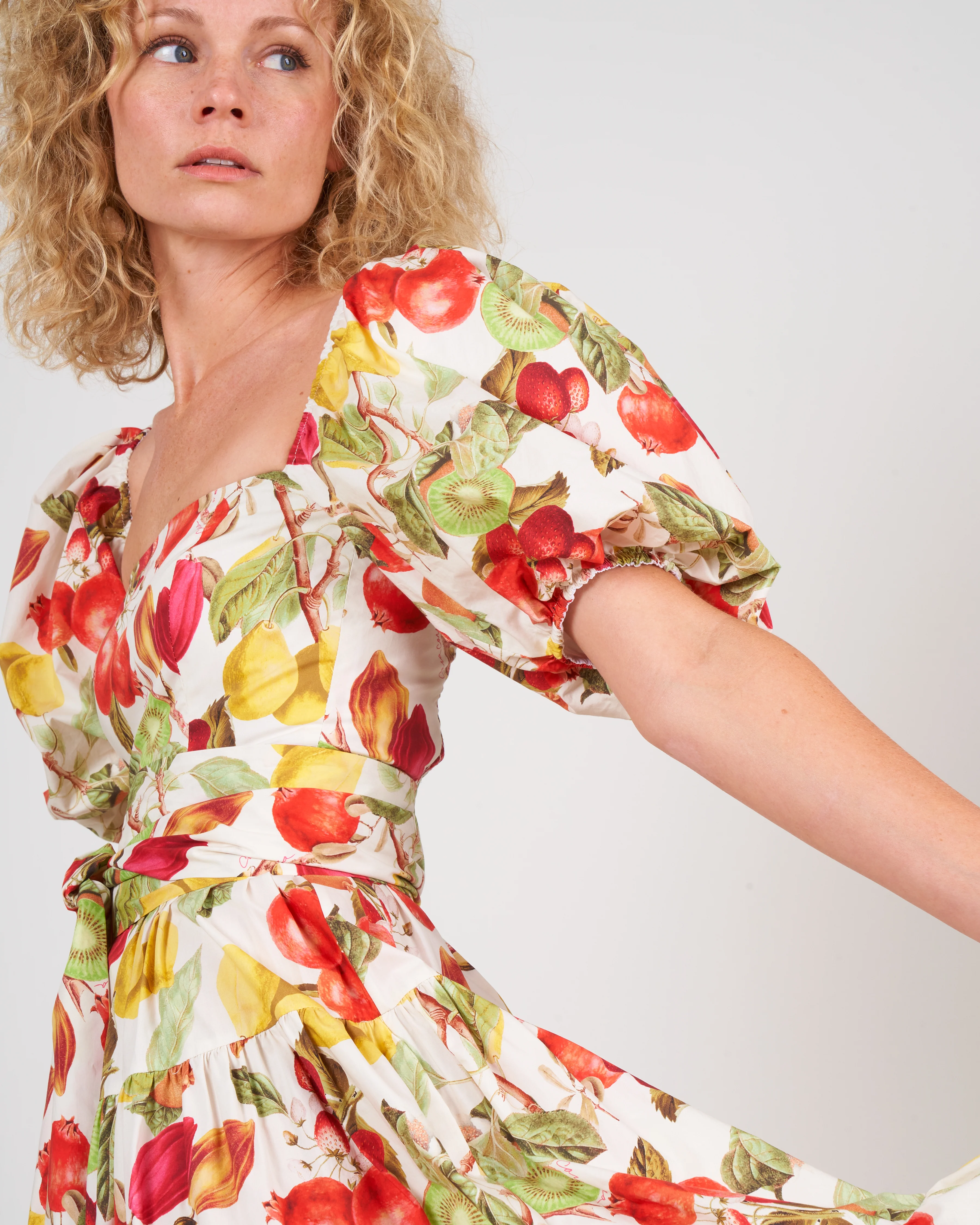 sydney dress - fruit ivory - Image 5