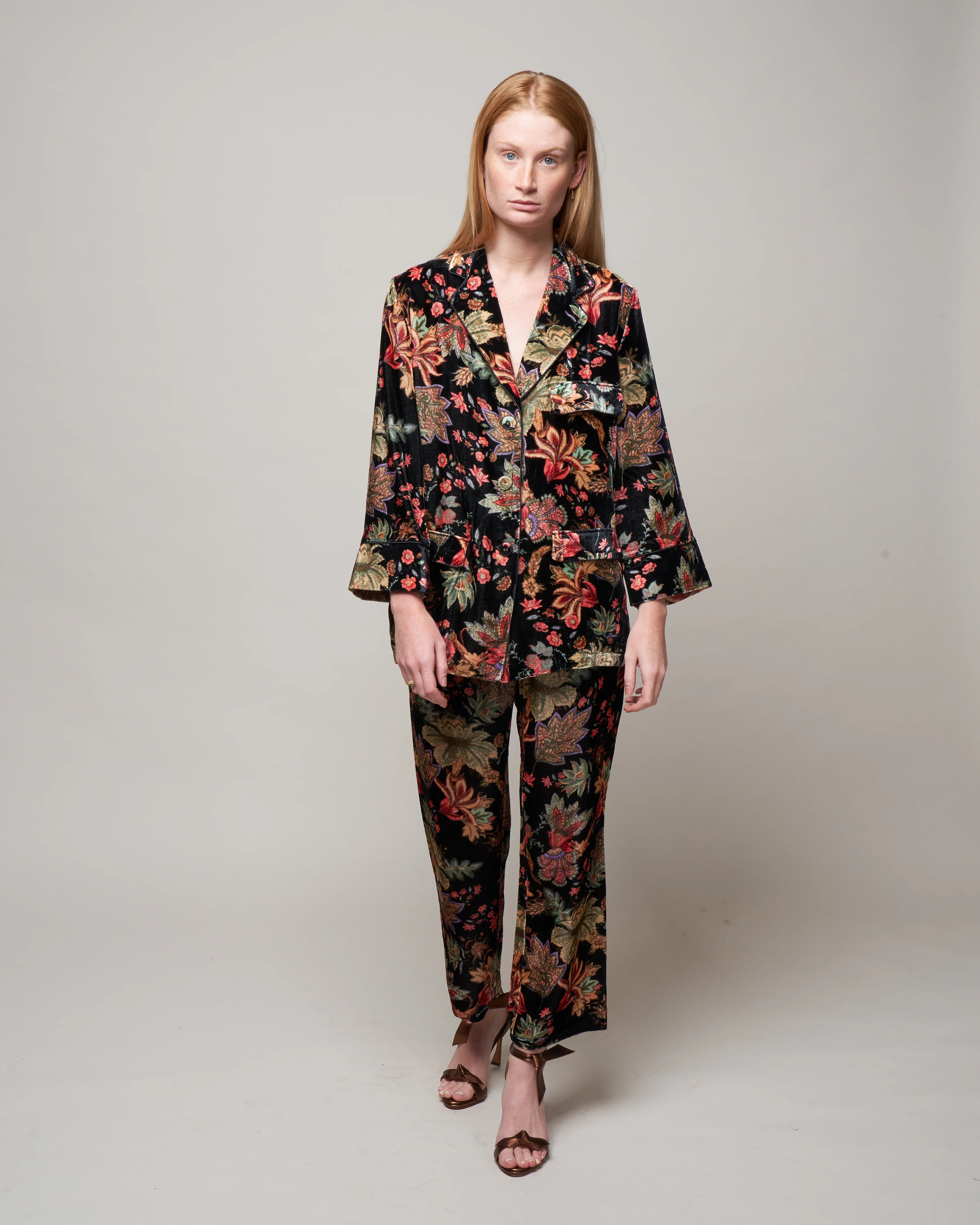 venezia jacket - multi jacobean black - Image 2