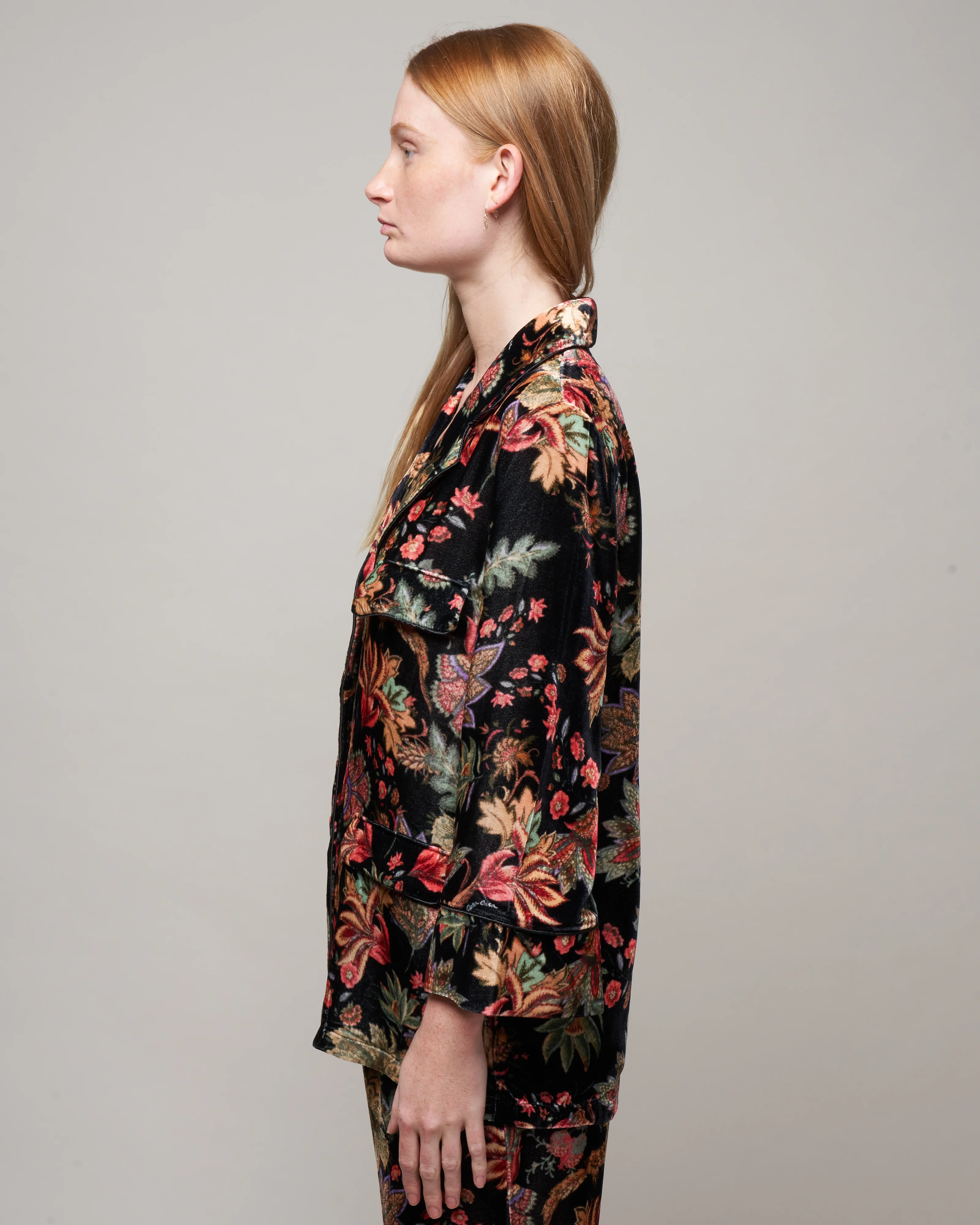 venezia jacket - multi jacobean black - Image 3
