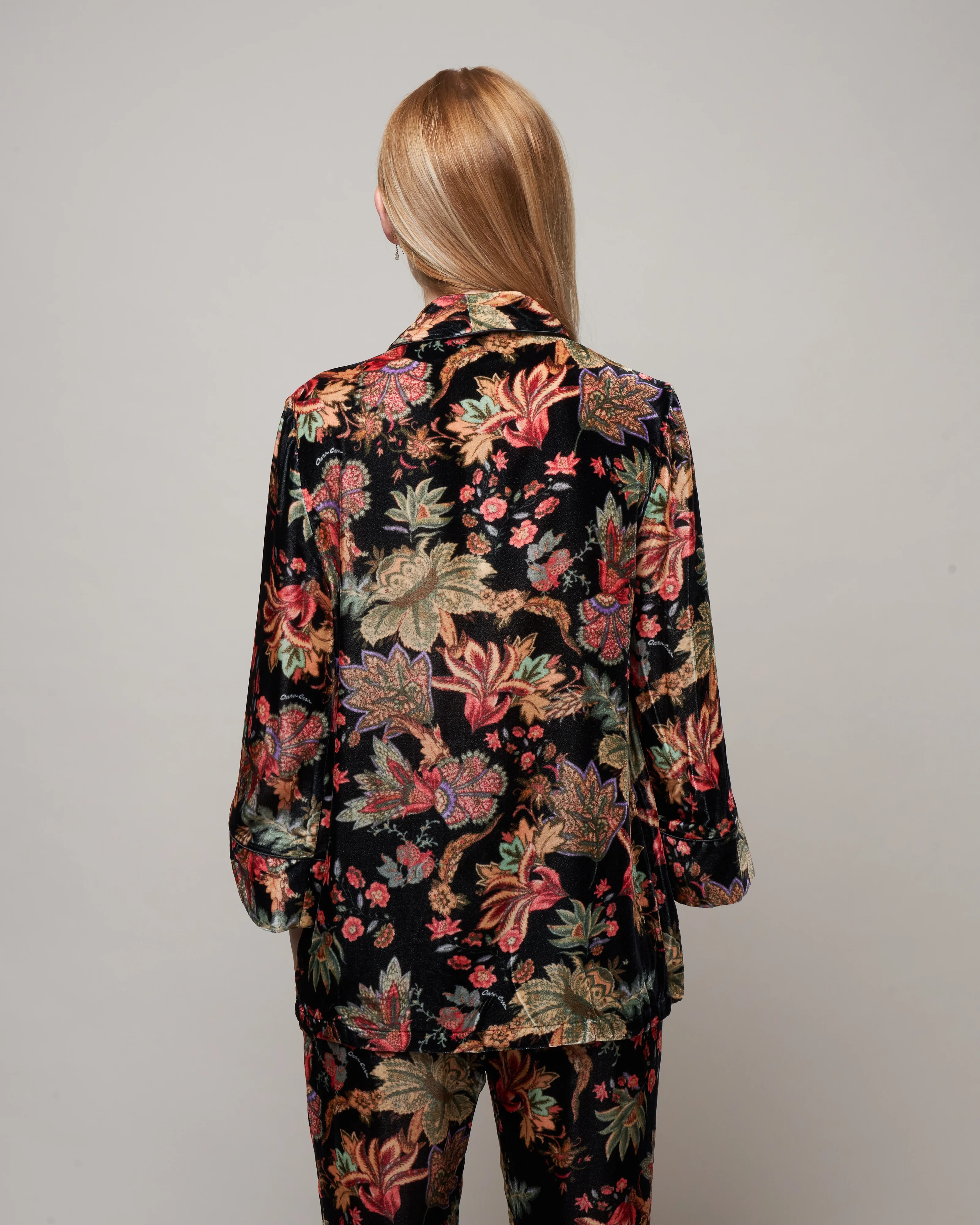 venezia jacket - multi jacobean black - Image 4