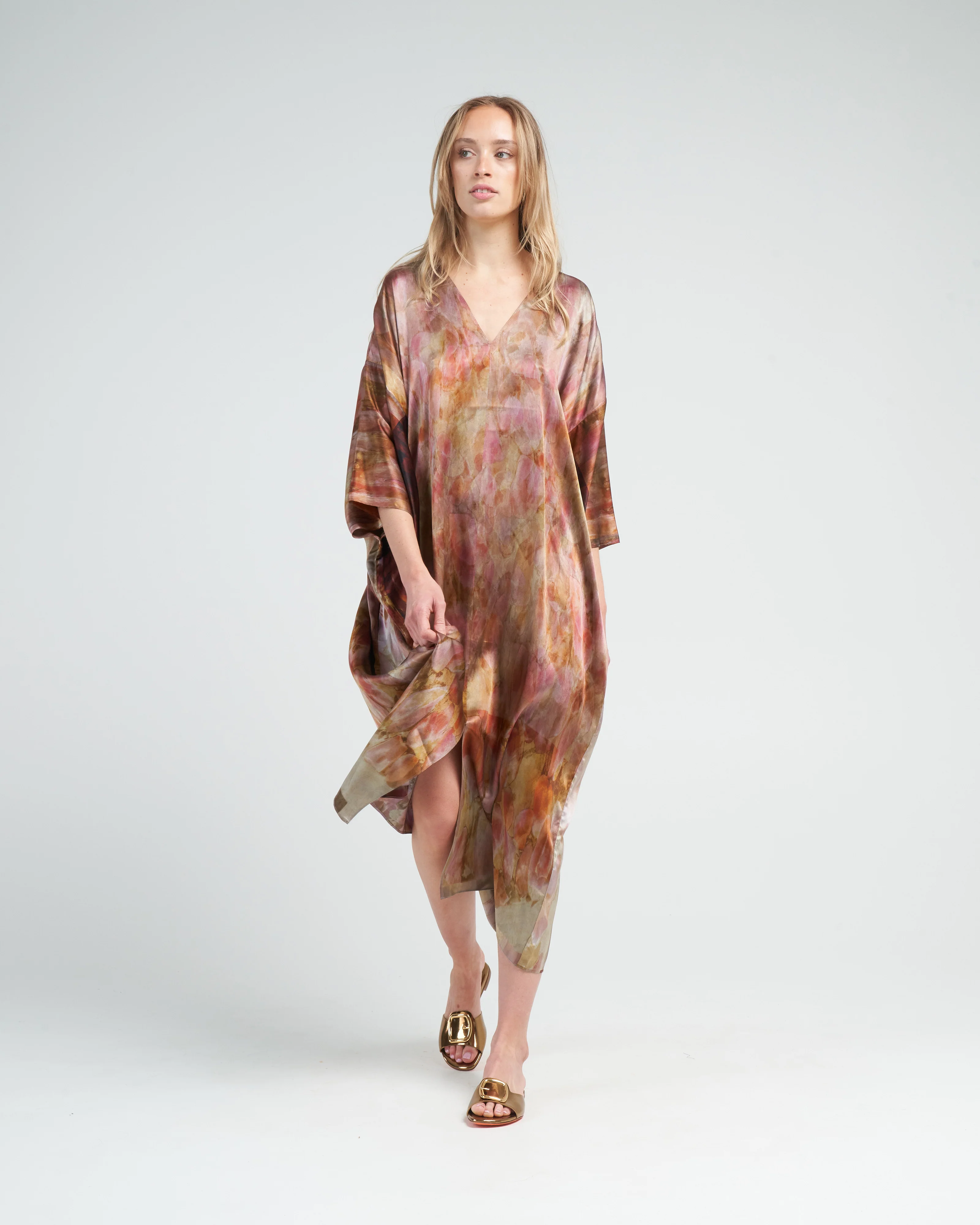 kimono dress - bouquet - Image 2
