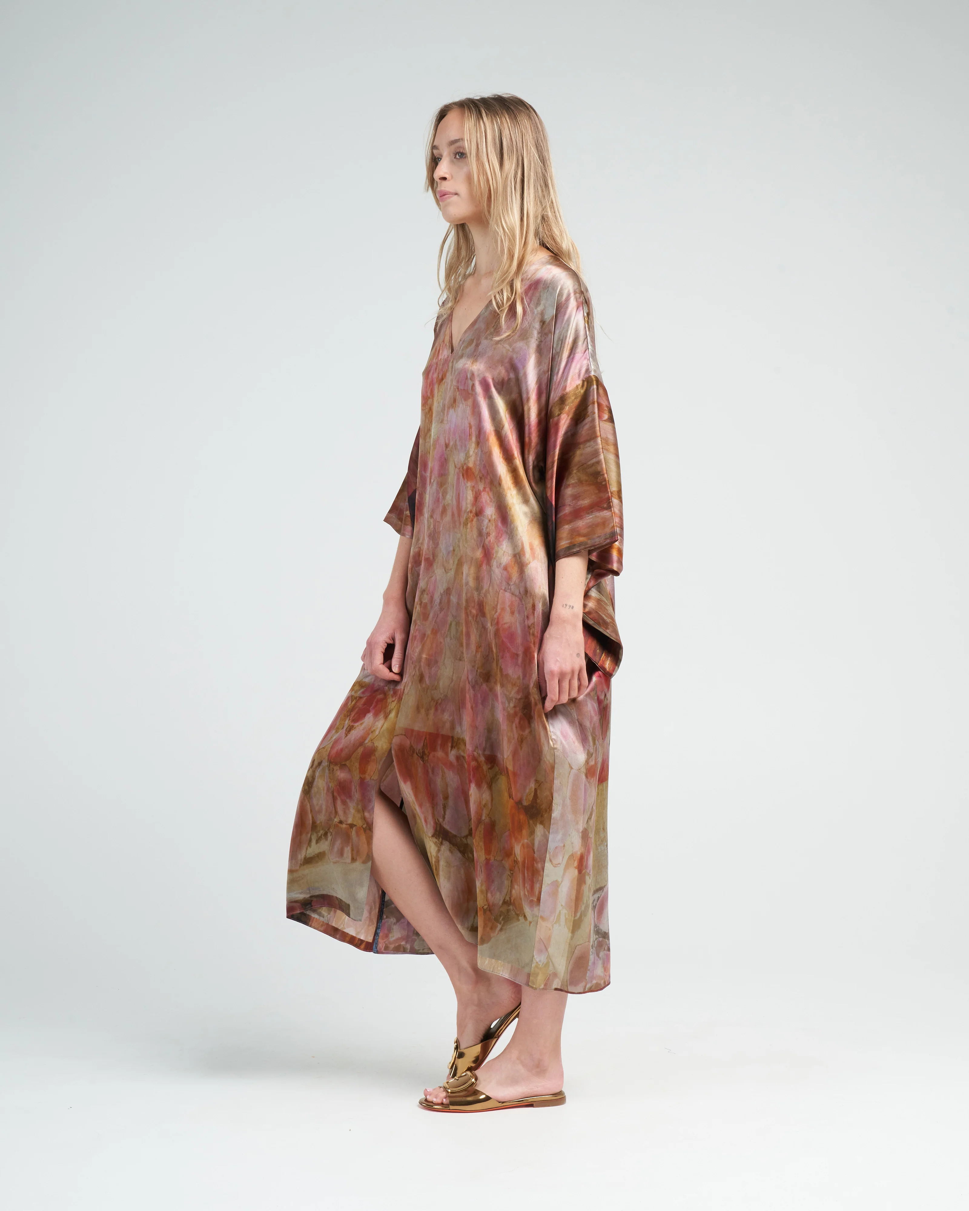kimono dress - bouquet - Image 3