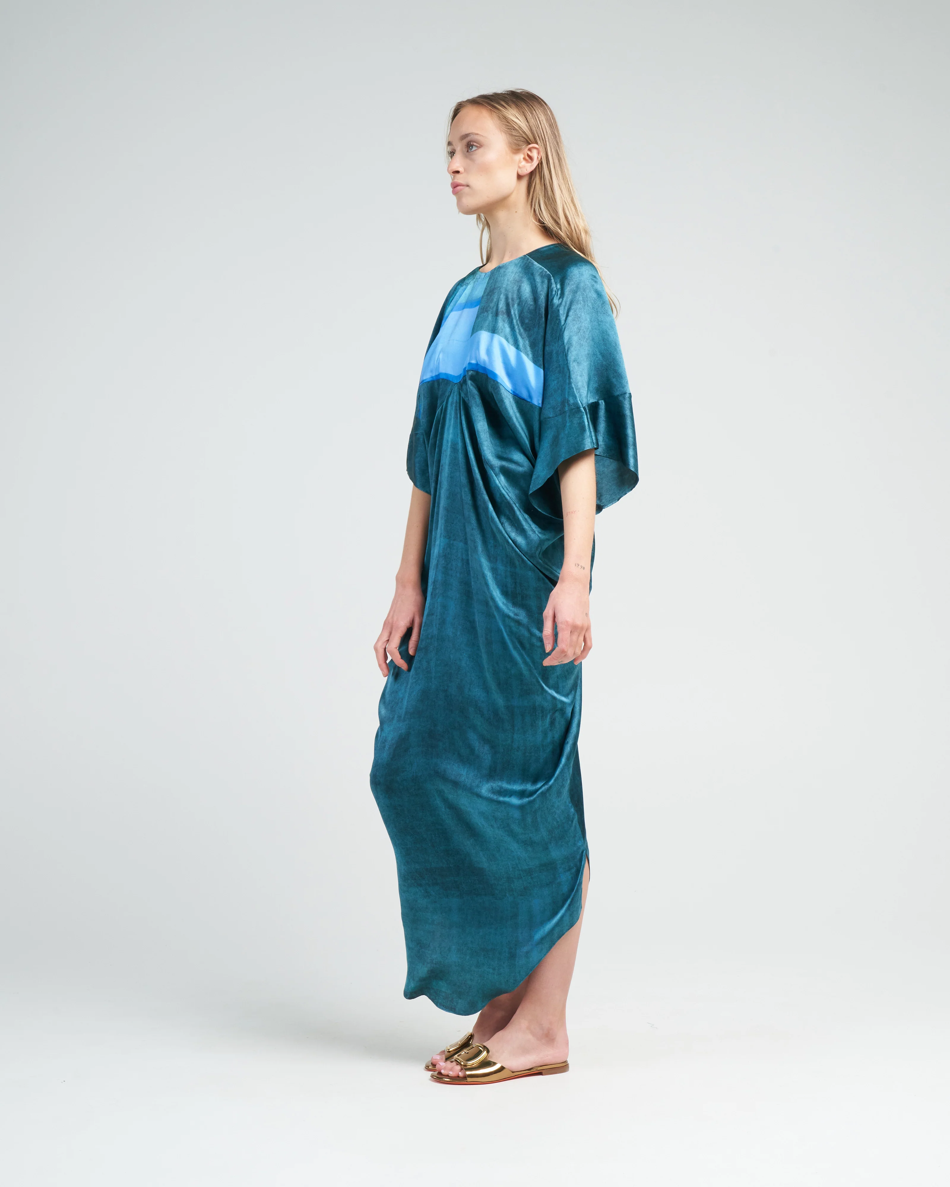 roma dress - glacier - Image 2