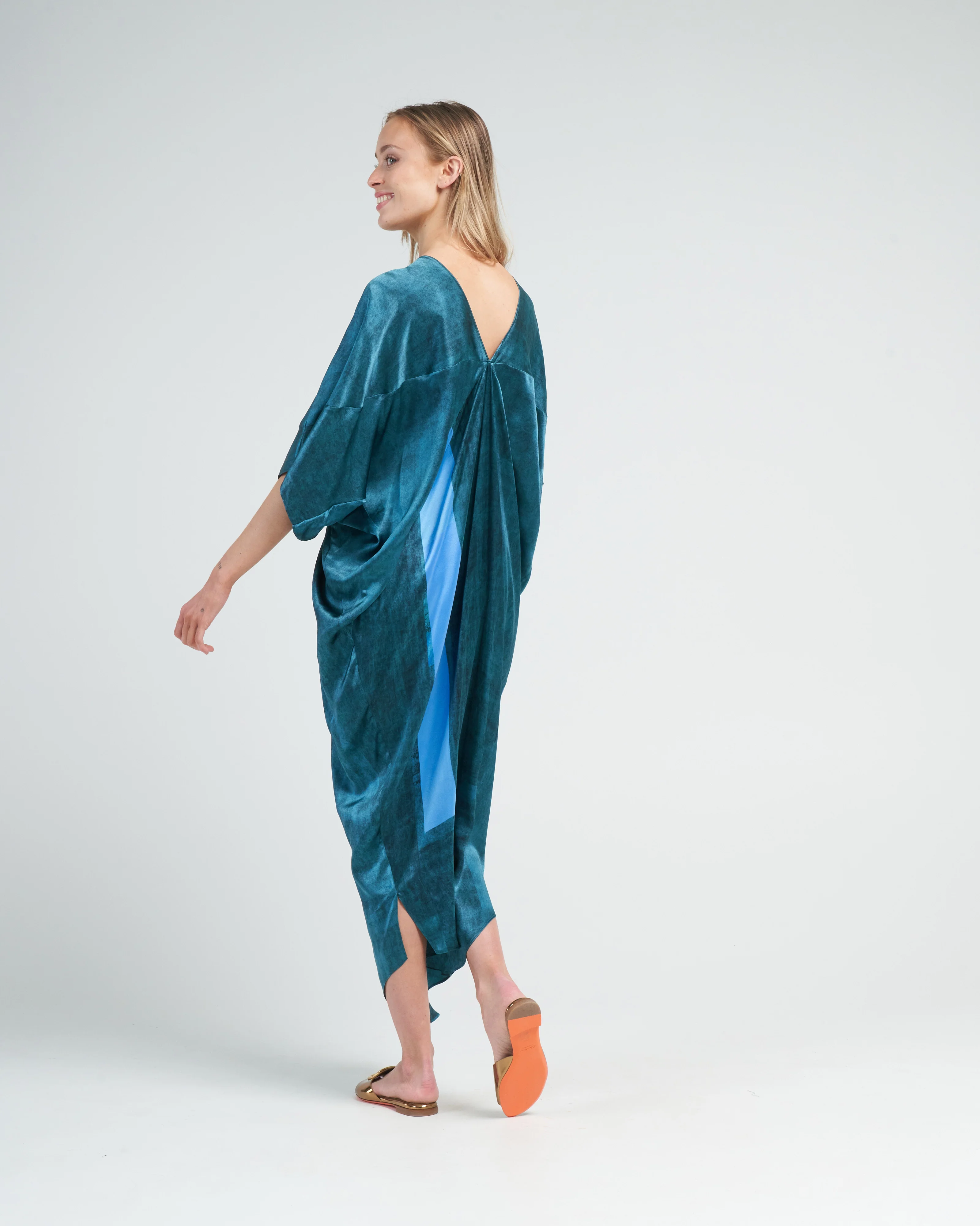 roma dress - glacier - Image 3