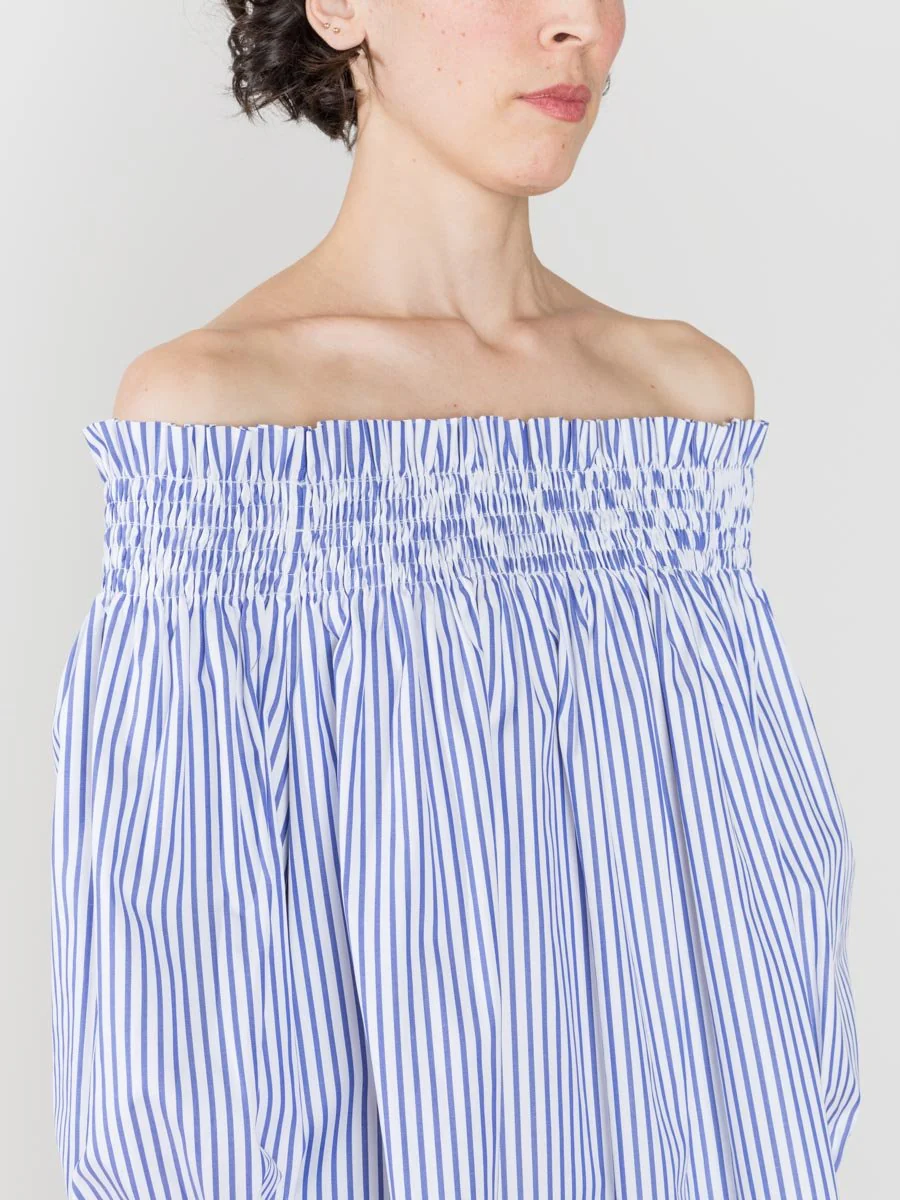lou top - blue/white stripe - Image 5