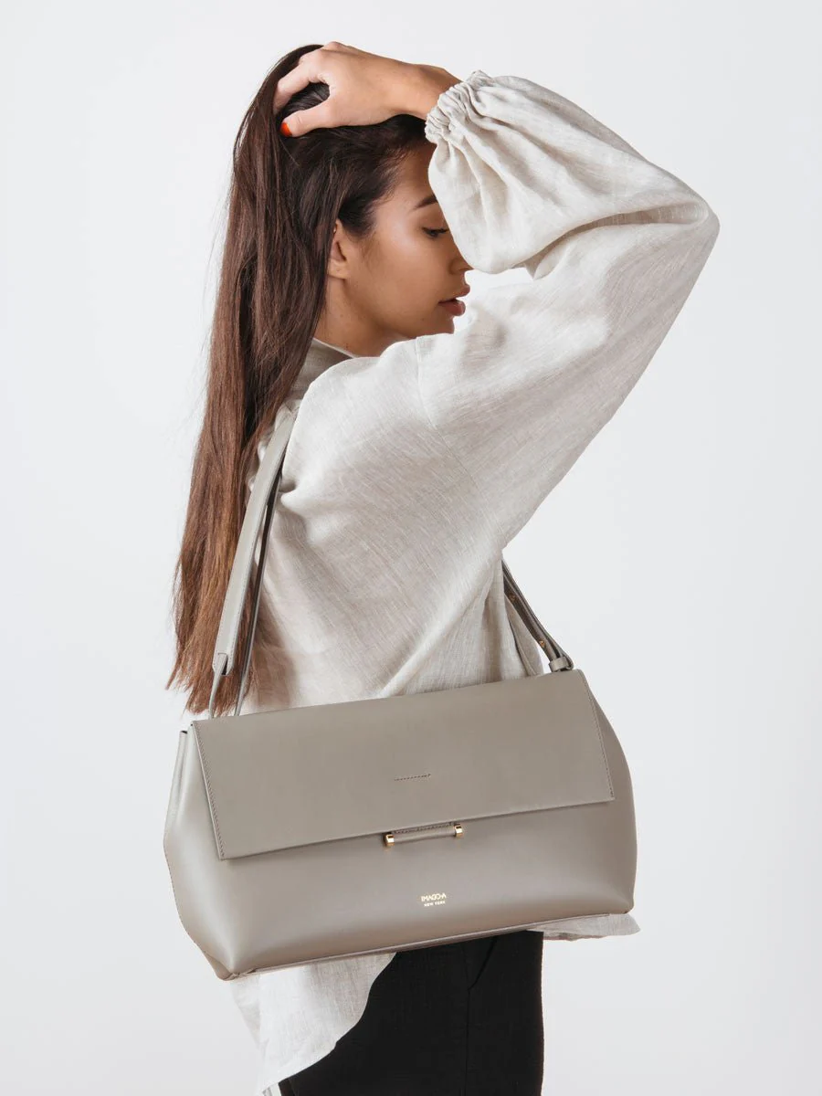 carre baguette bag - sand - Image 8